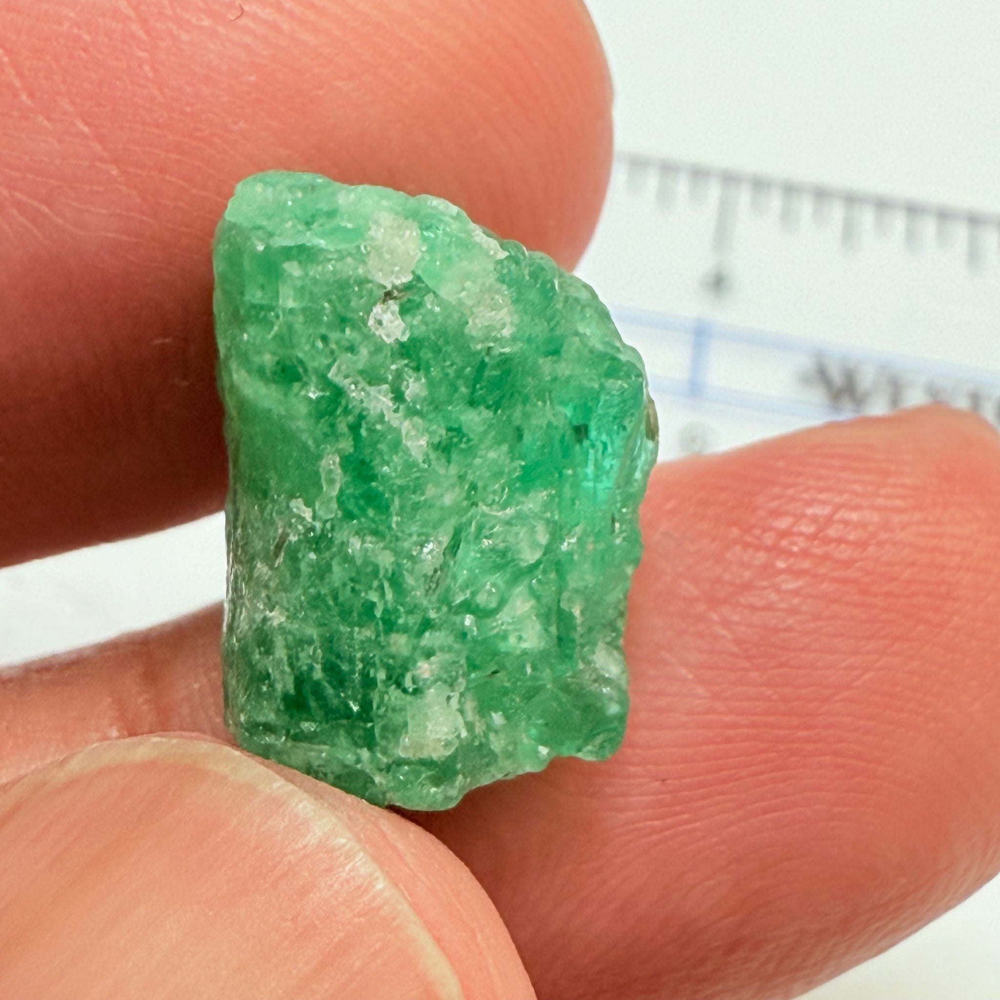 Emerald Crystal, 10.81ct, Manyara, Tanzania, Untreated Unheated, no oil