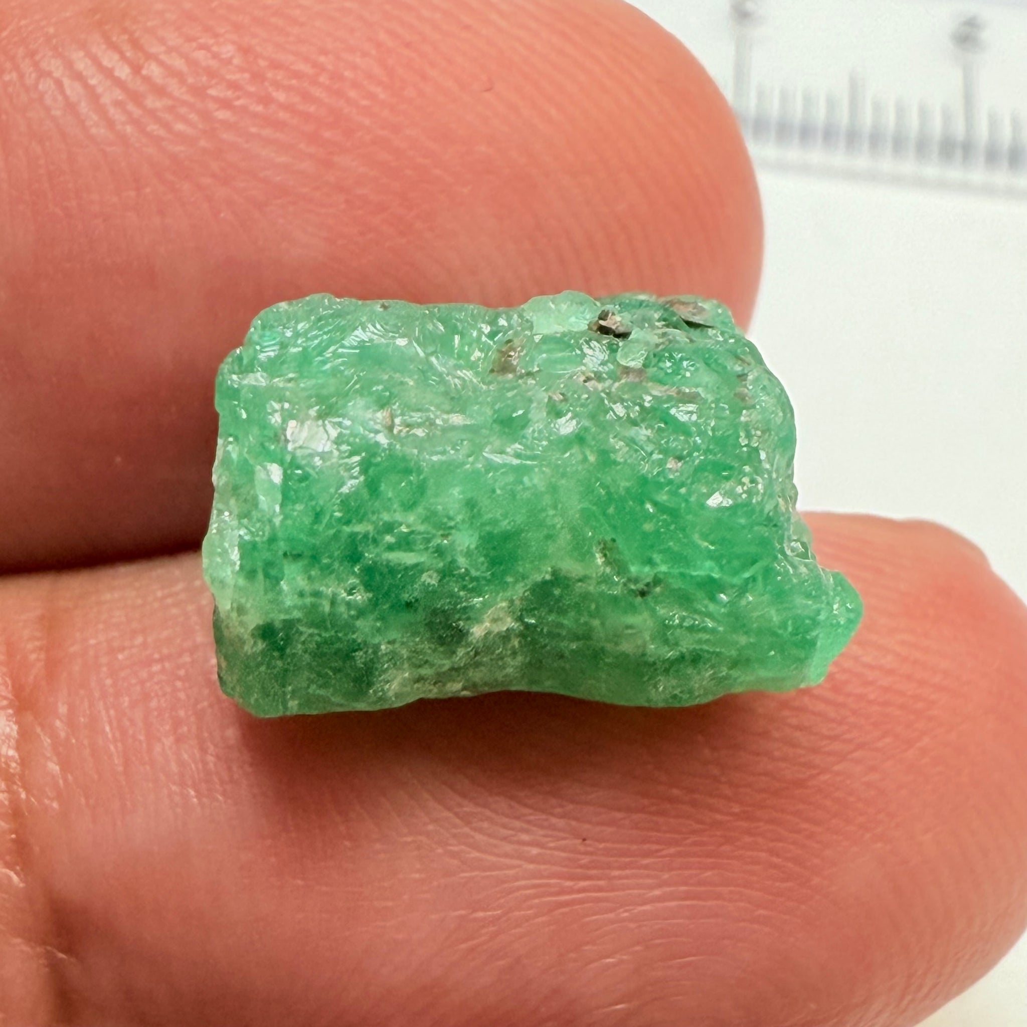 Emerald Crystal, 10.81ct, Manyara, Tanzania, Untreated Unheated, no oil