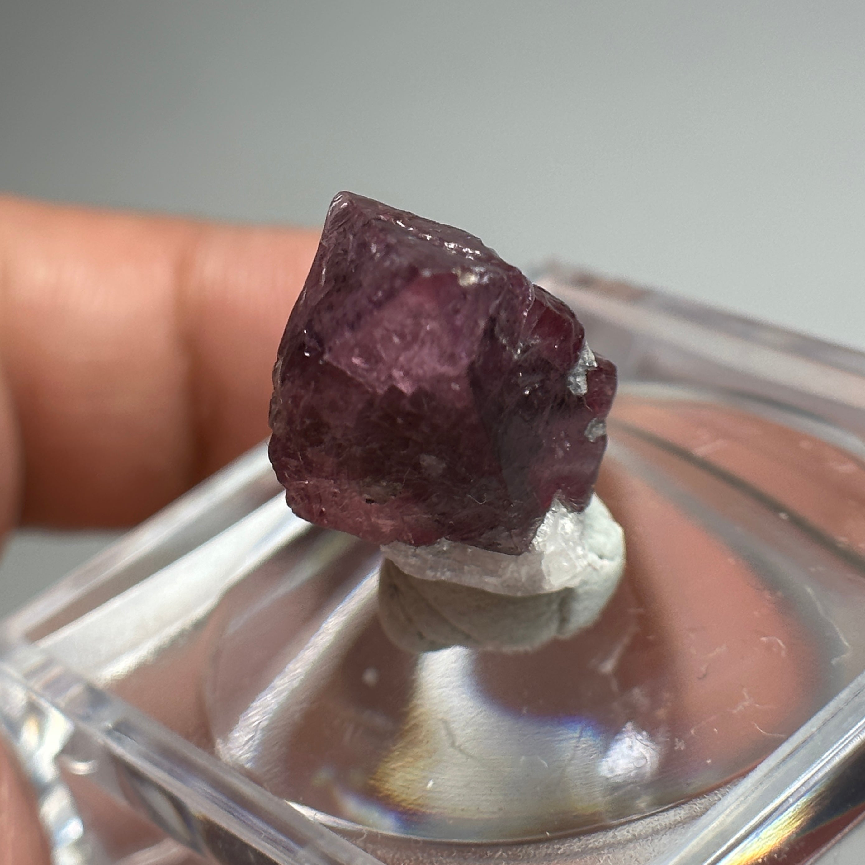 17.98ct Mahenge Spinel Crystal, Tanzania. Untreated Unheated