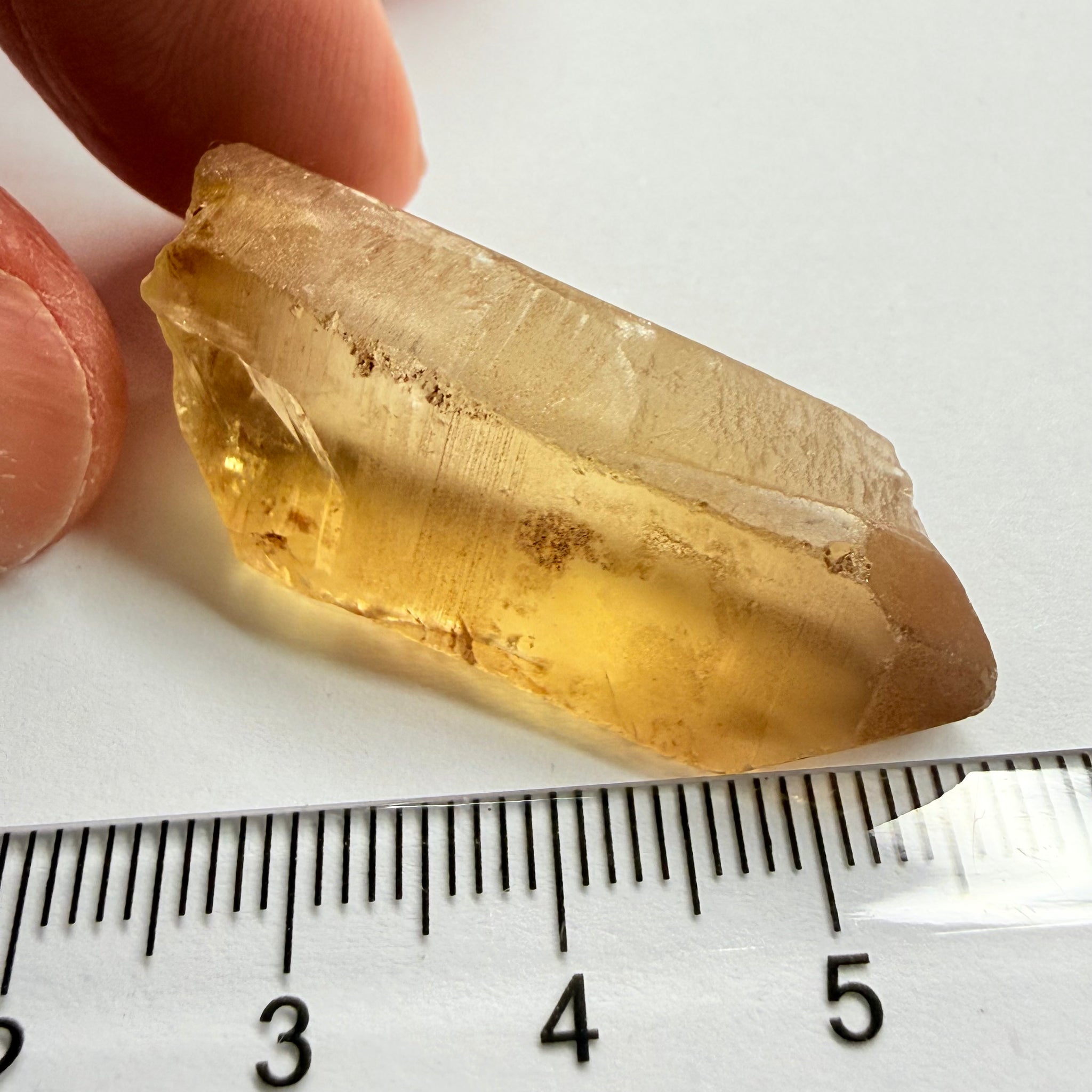 Citrine, 53.82ct, Zambia, Untreated Unheated, VVS-IF