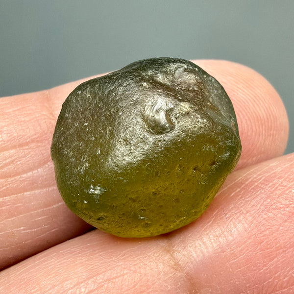 Olive-Green Zircon, 28.89ct, Tunduru, Tanzania, Untreated Unheated, no inclusions, just silk