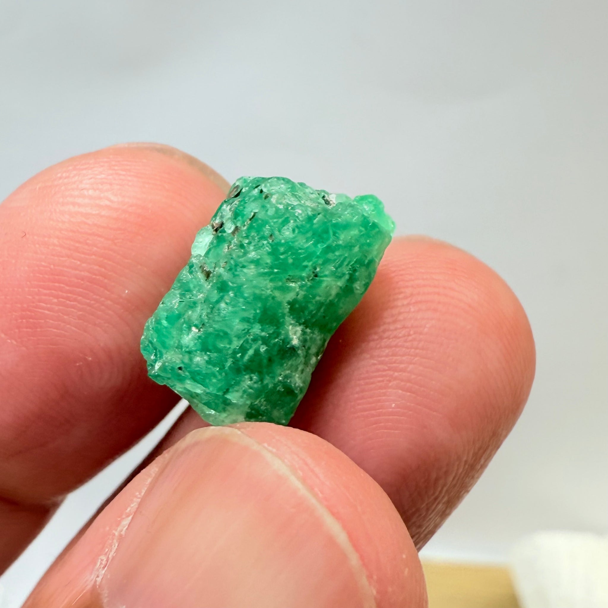 Emerald Crystal, 10.81ct, Manyara, Tanzania, Untreated Unheated, no oil