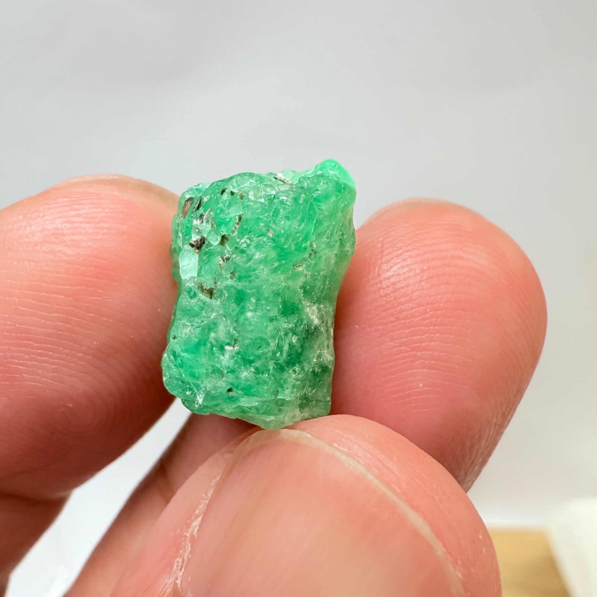 Emerald Crystal, 10.81ct, Manyara, Tanzania, Untreated Unheated, no oil