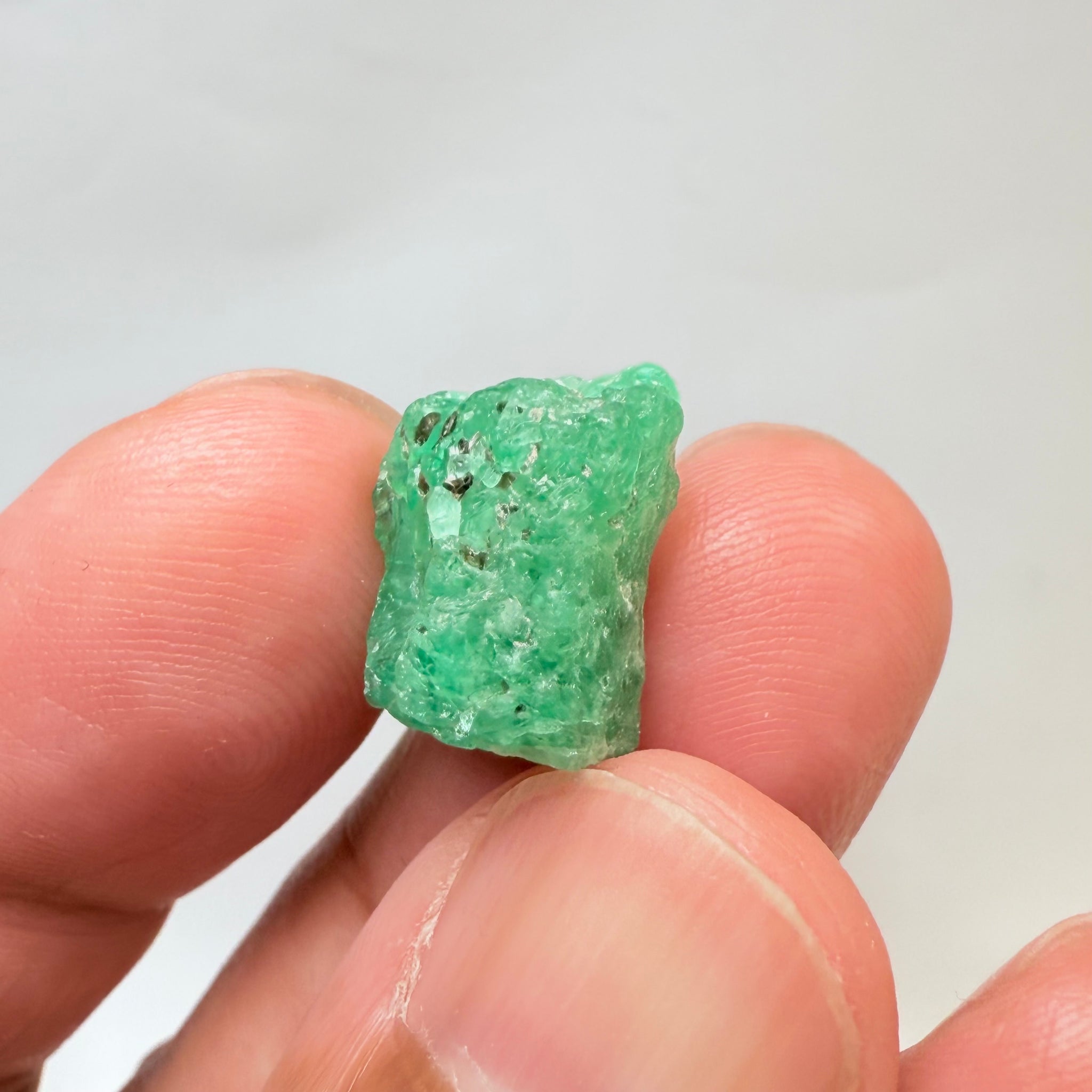 Emerald Crystal, 10.81ct, Manyara, Tanzania, Untreated Unheated, no oil
