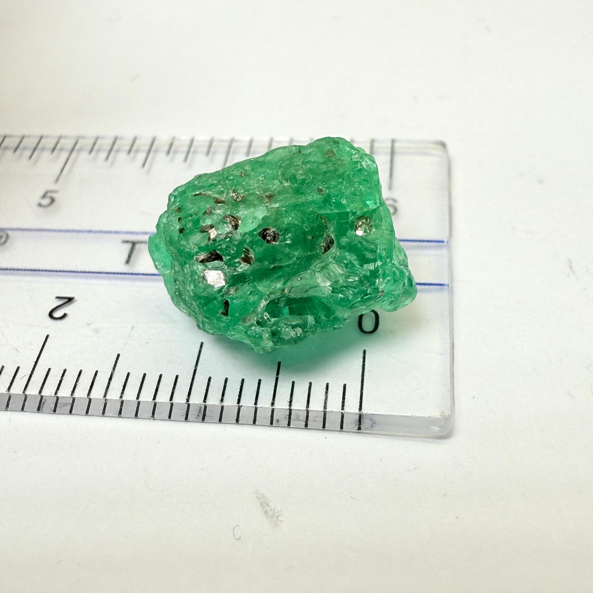 Emerald Crystal, 10.81ct, Manyara, Tanzania, Untreated Unheated, no oil
