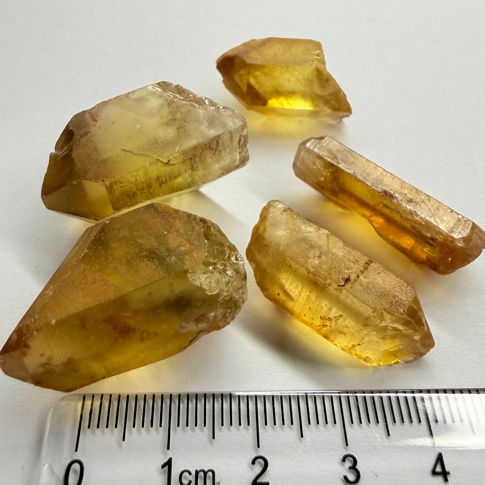 Citrine Lot, 168.50ct, Zambia, Untreated Unheated, all have slight cracks that need to be removed before faceting, most are on the outside, 2 pcs have some near the center