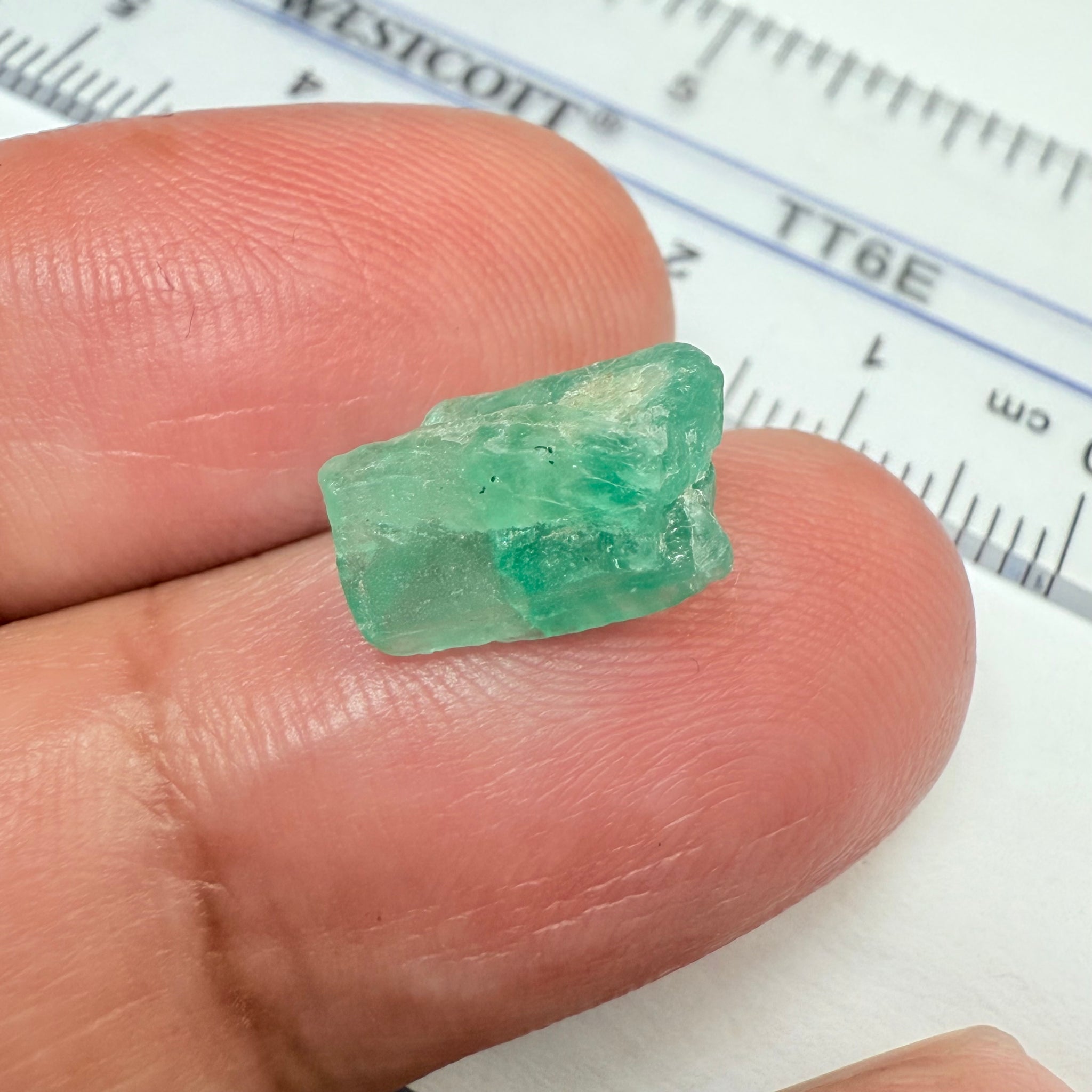 Emerald Crystal, 3.40ct, Manyara, Tanzania, Untreated Unheated, no oil