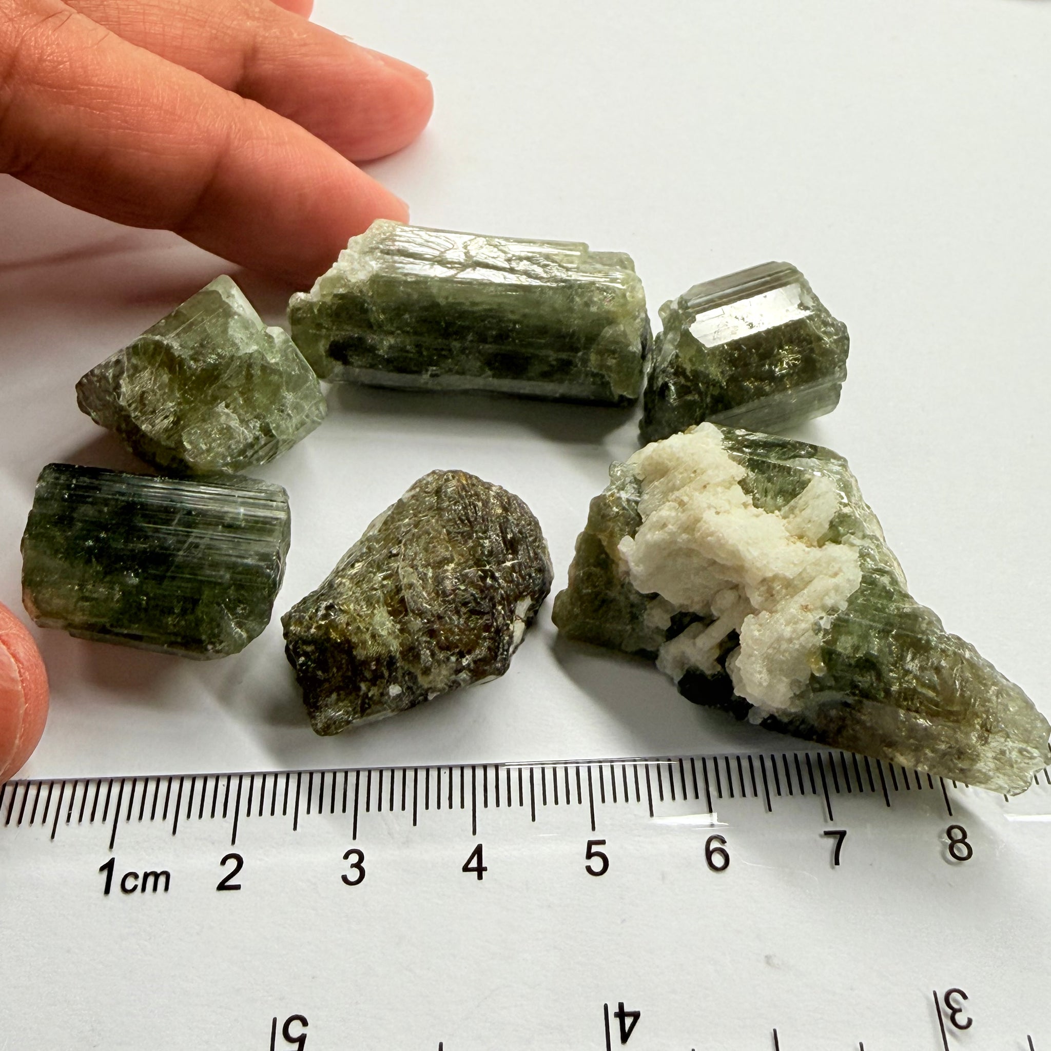Tourmaline Crystal Lot, 407.00ct, Mwajanga, Tanzania, Untreated Unheated