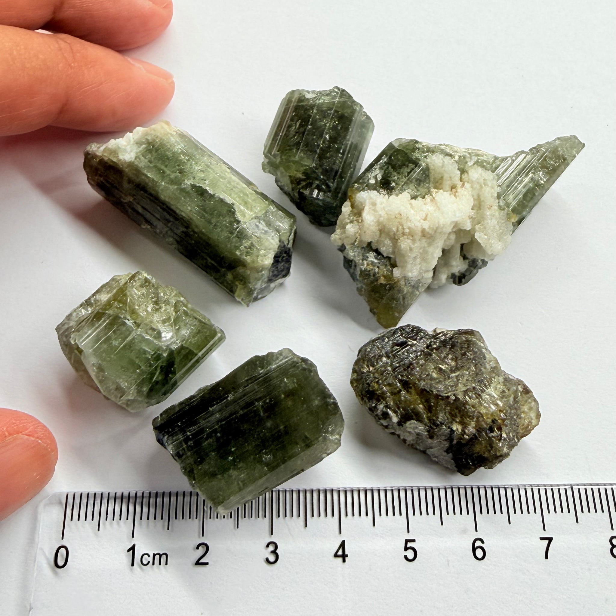 Tourmaline Crystal Lot, 407.00ct, Mwajanga, Tanzania, Untreated Unheated