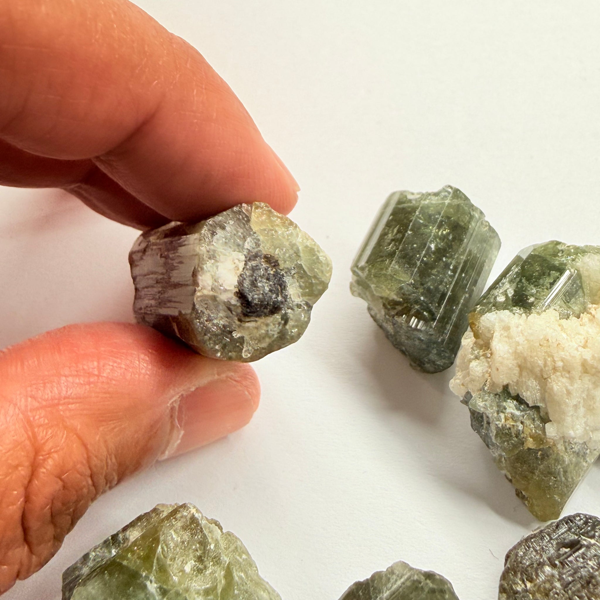 Tourmaline Crystal Lot, 407.00ct, Mwajanga, Tanzania, Untreated Unheated