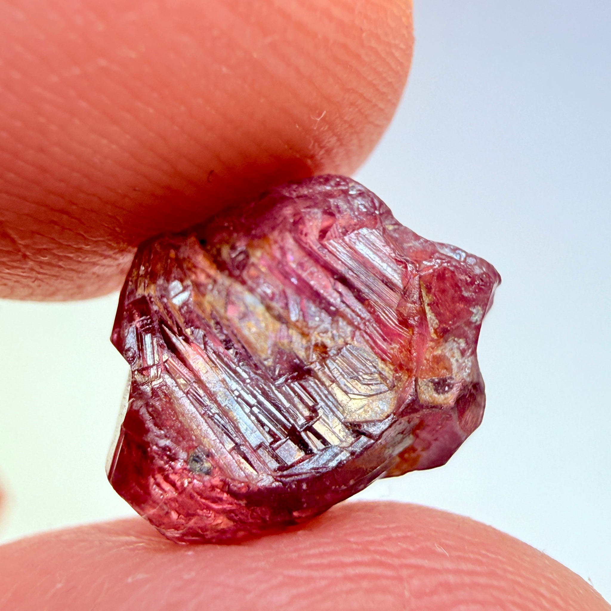 Winza Sapphire Crystal, 8.63ct, Winza, Tanzania, Untreated Unheated