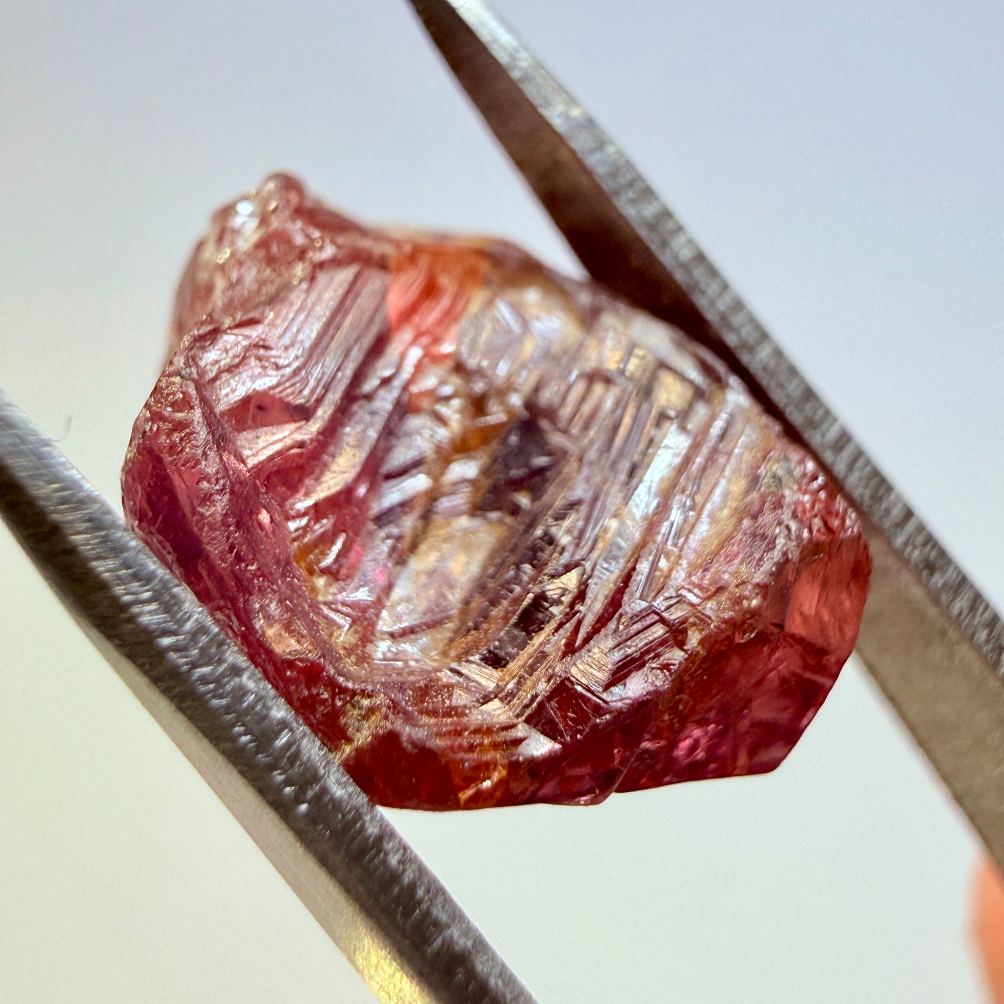 Winza Sapphire Crystal, 8.63ct, Winza, Tanzania, Untreated Unheated