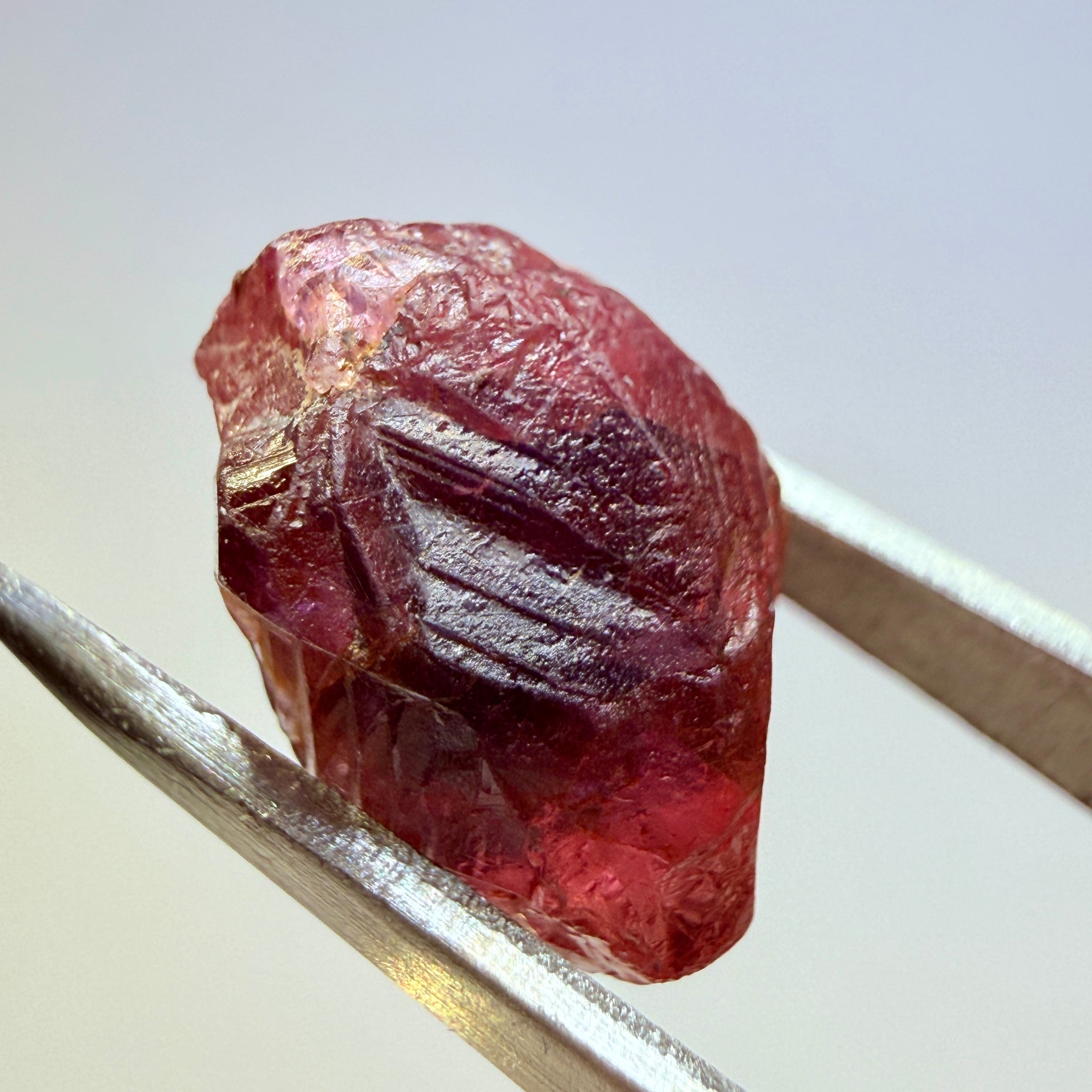 Winza Sapphire Crystal, 8.63ct, Winza, Tanzania, Untreated Unheated