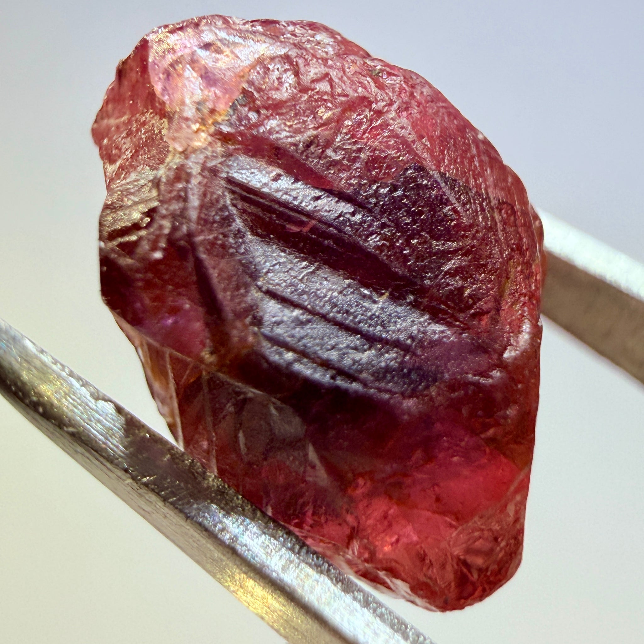 Winza Sapphire Crystal, 8.63ct, Winza, Tanzania, Untreated Unheated