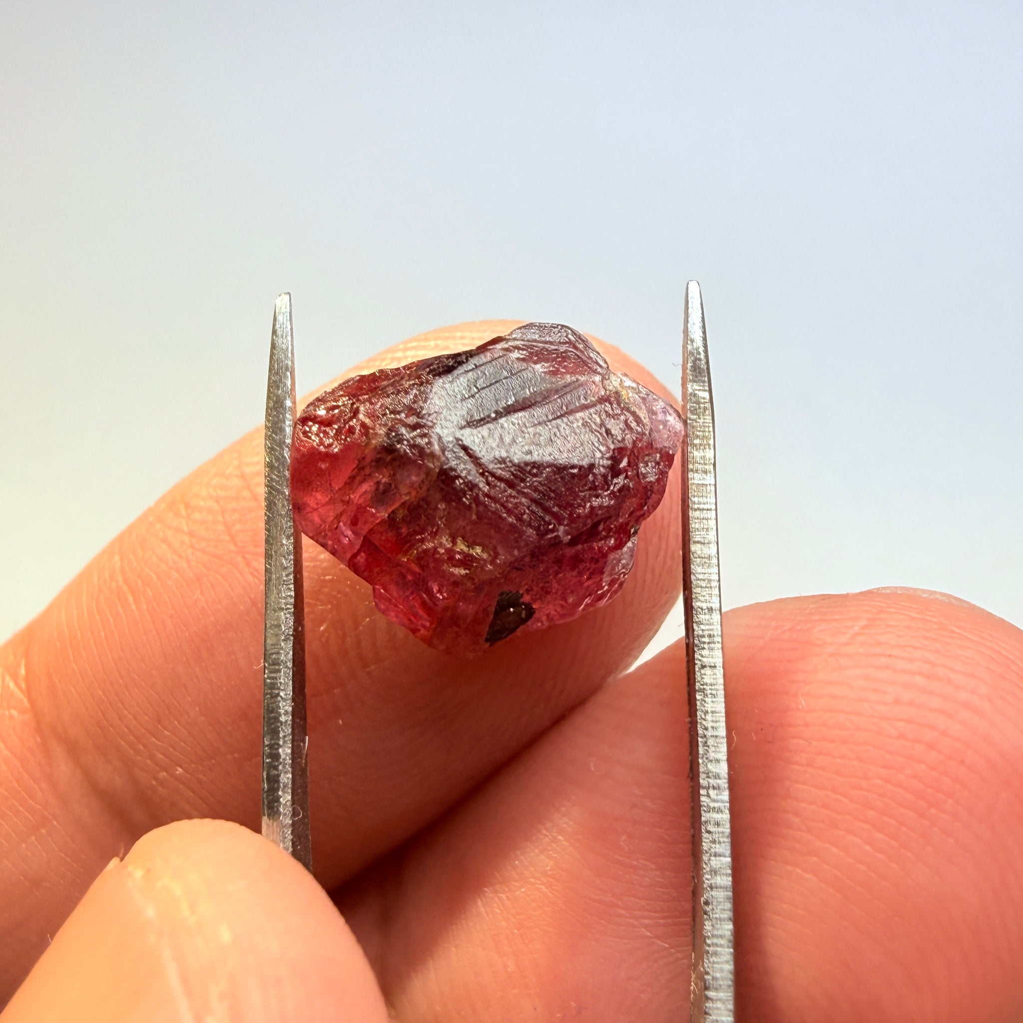 Winza Sapphire Crystal, 8.63ct, Winza, Tanzania, Untreated Unheated