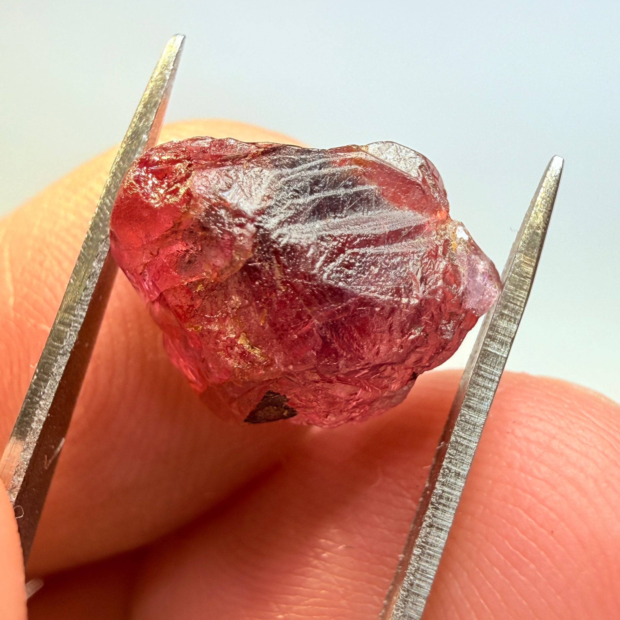 Winza Sapphire Crystal, 8.63ct, Winza, Tanzania, Untreated Unheated