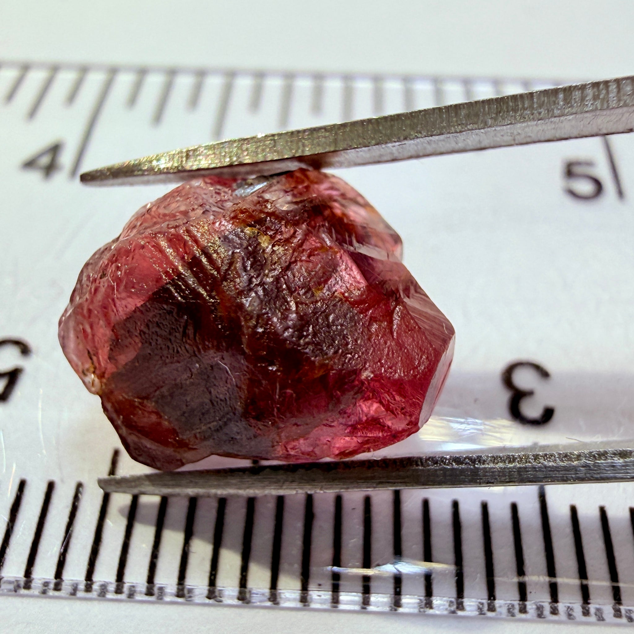 Winza Sapphire Crystal, 8.63ct, Winza, Tanzania, Untreated Unheated