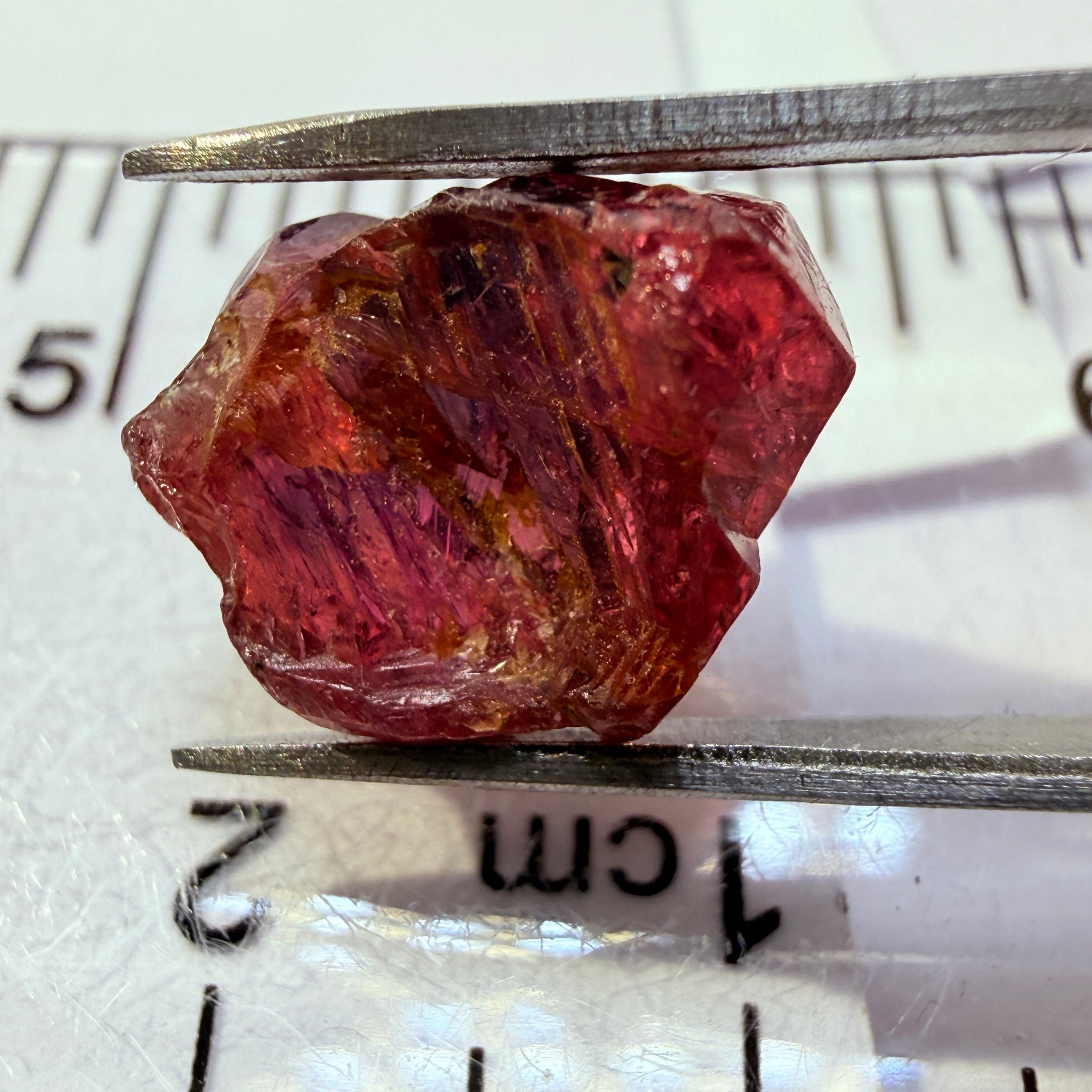 Winza Sapphire Crystal, 8.63ct, Winza, Tanzania, Untreated Unheated