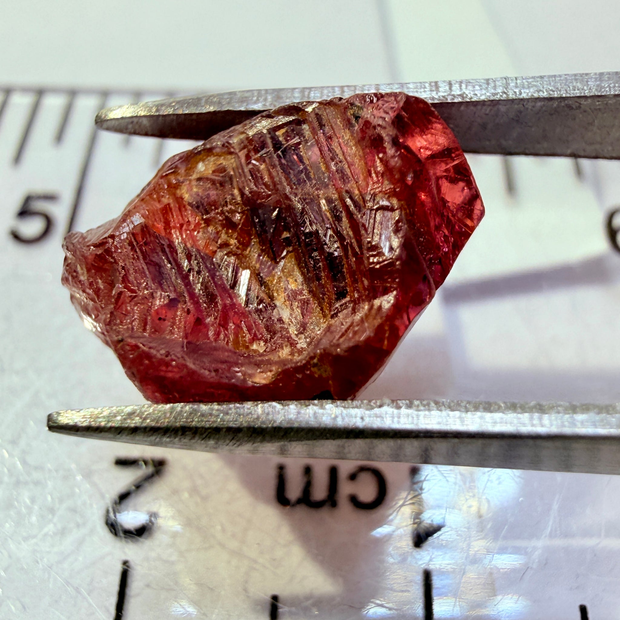 Winza Sapphire Crystal, 8.63ct, Winza, Tanzania, Untreated Unheated