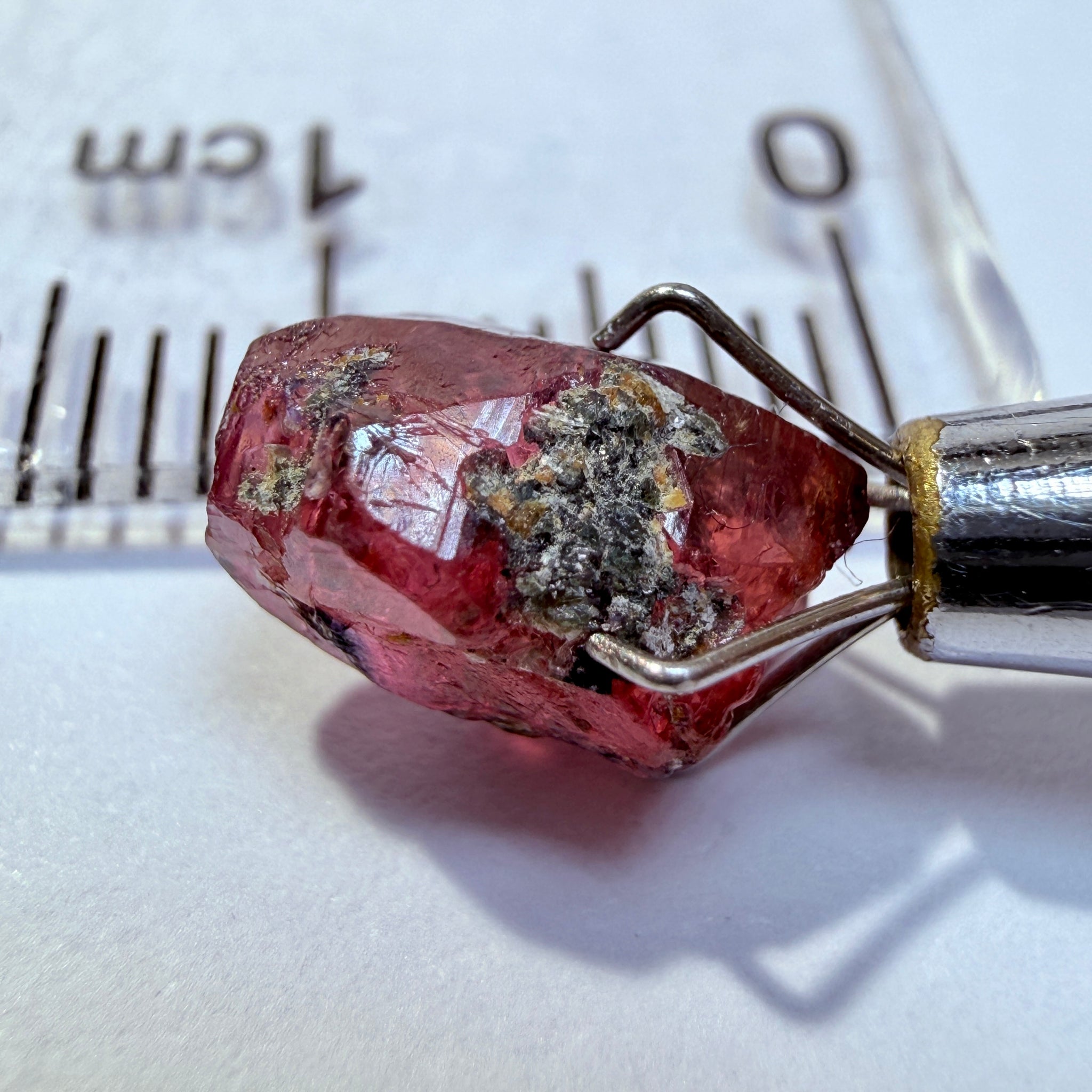 Winza Sapphire Crystal, 3.47ct, Winza, Tanzania, Untreated Unheated