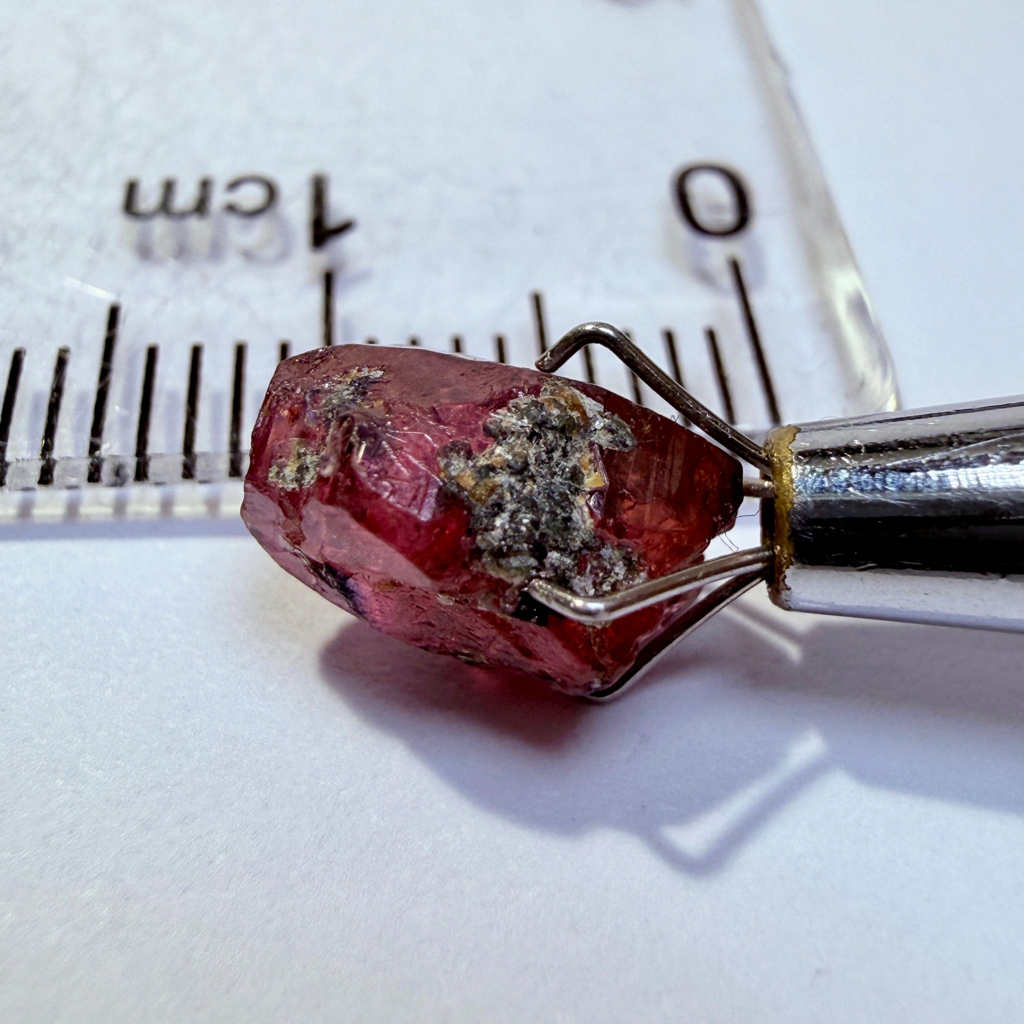 Winza Sapphire Crystal, 3.47ct, Winza, Tanzania, Untreated Unheated