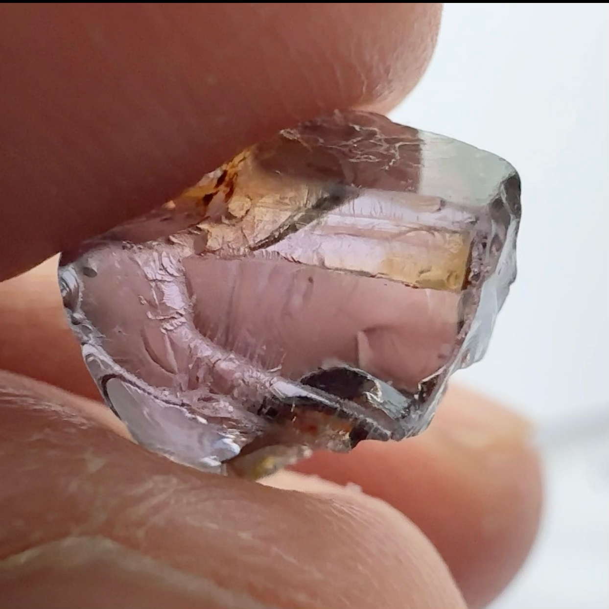 Mahenge Purple Spinel, 5.03ct, Mahenge, Tanzania, Untreated Unheated. Slight issues on the skin, inside its vvs-if