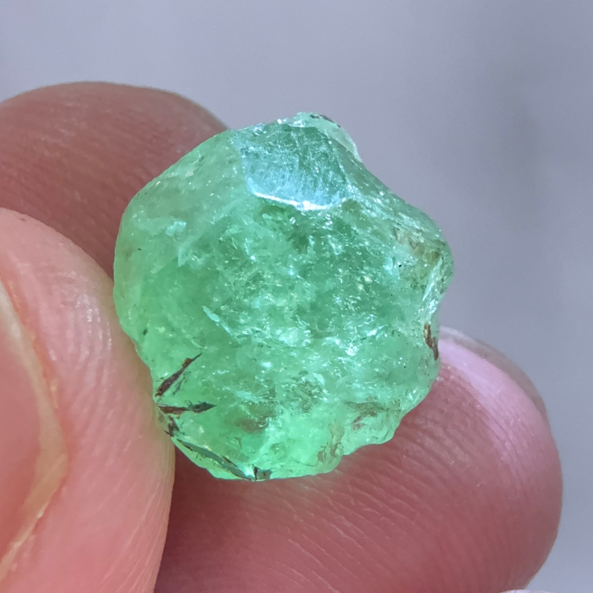 Tsavorite Crystal on Matrix. 10.94ct, Merelani. Tanzania