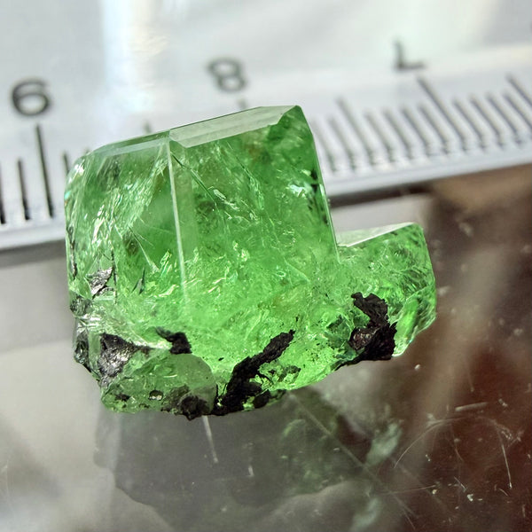 Merelani Mint Garnet Crystal, 9.54ct, Tanzania, Untreated Unheated