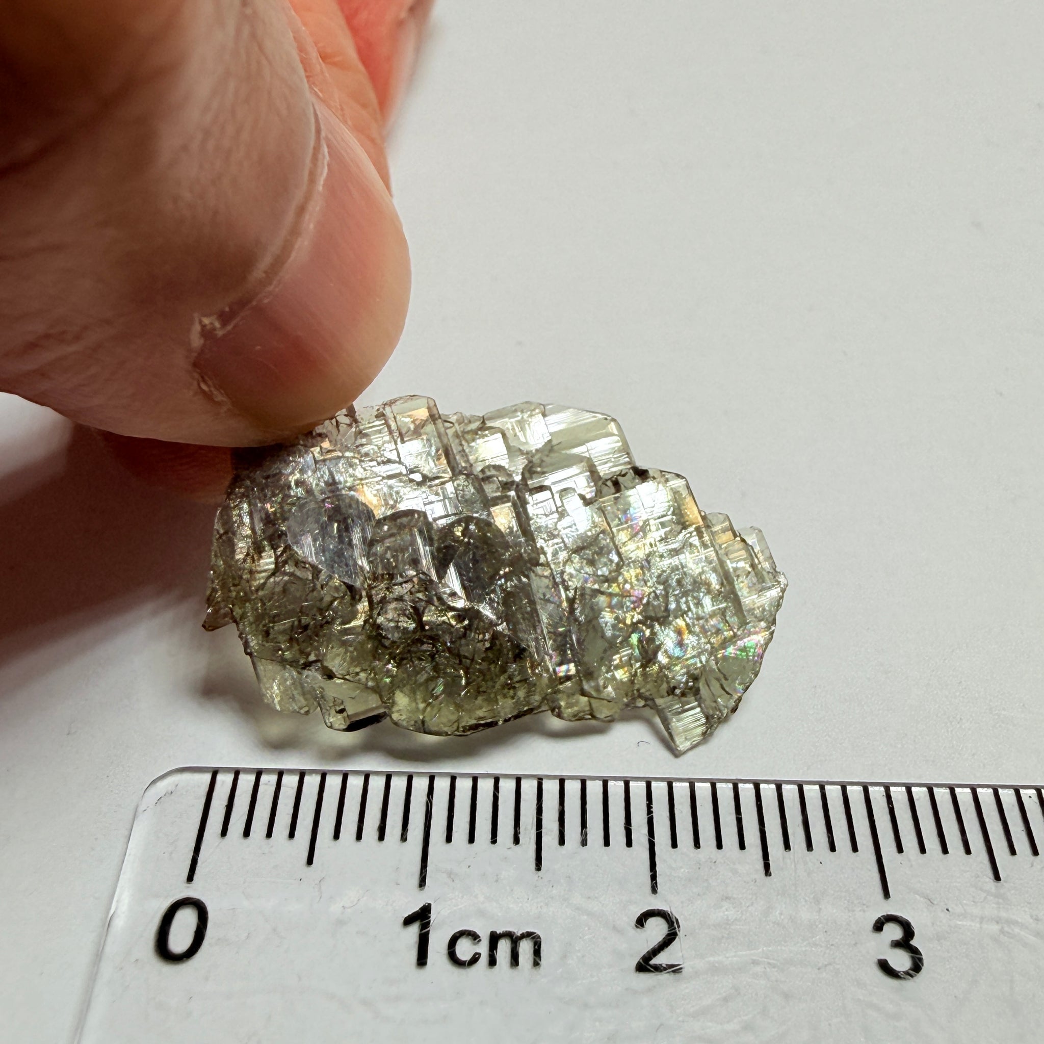 Tanzanite Crystal, 13.05ct, Merelani, Tanzania, Untreated Unheated, a complex crystal floater, crystallised on both sides