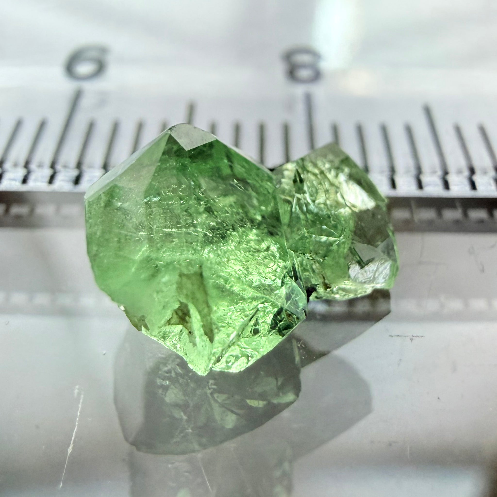 Merelani Mint Garnet Crystal, 2.83ct, Tanzania, Untreated Unheated