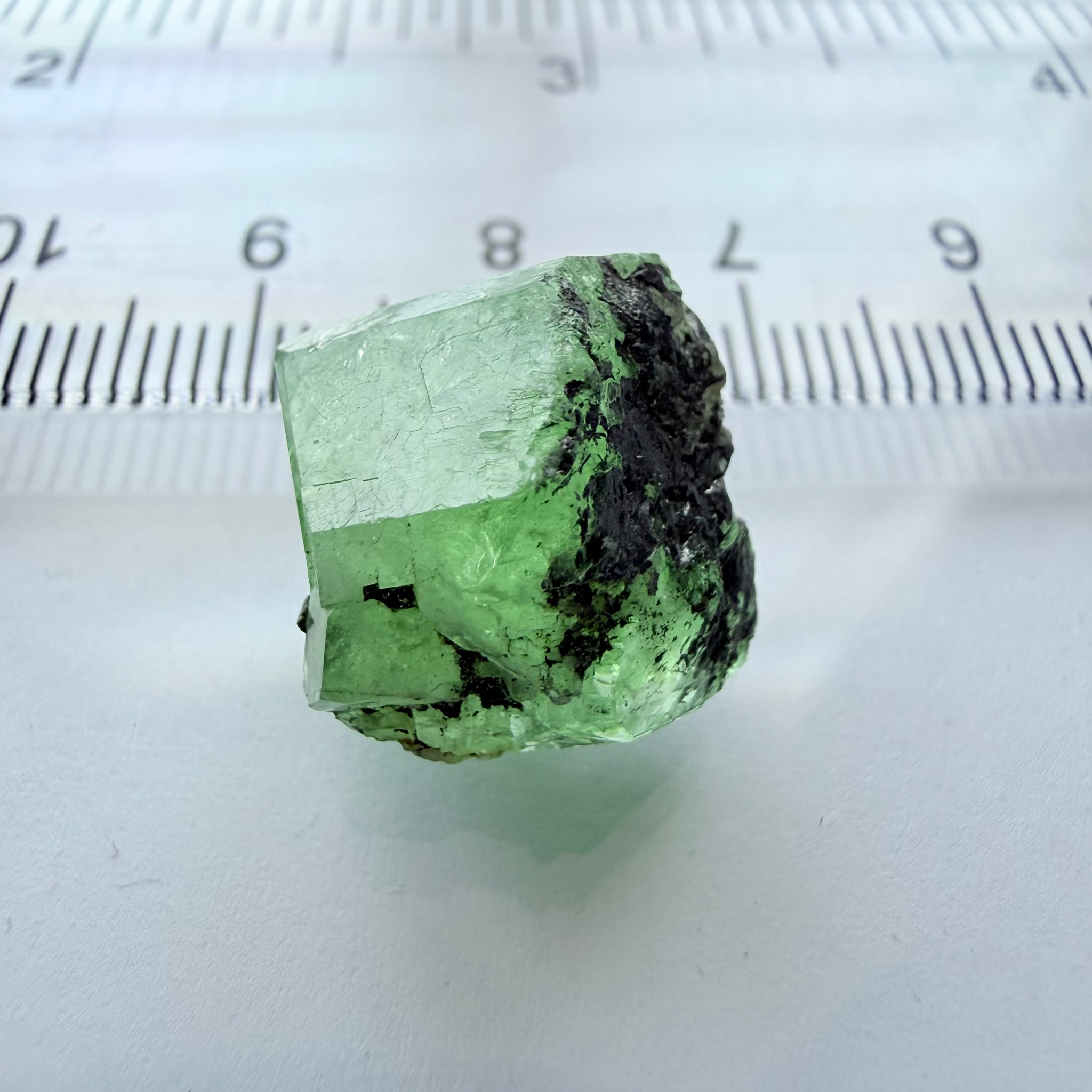 Merelani Mint Garnet Crystal, 20.87ct, Tanzania, Untreated Unheated