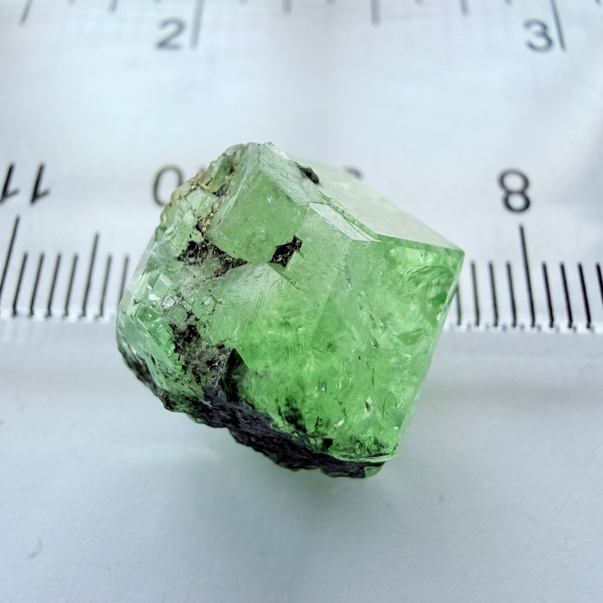 Merelani Mint Garnet Crystal, 20.87ct, Tanzania, Untreated Unheated