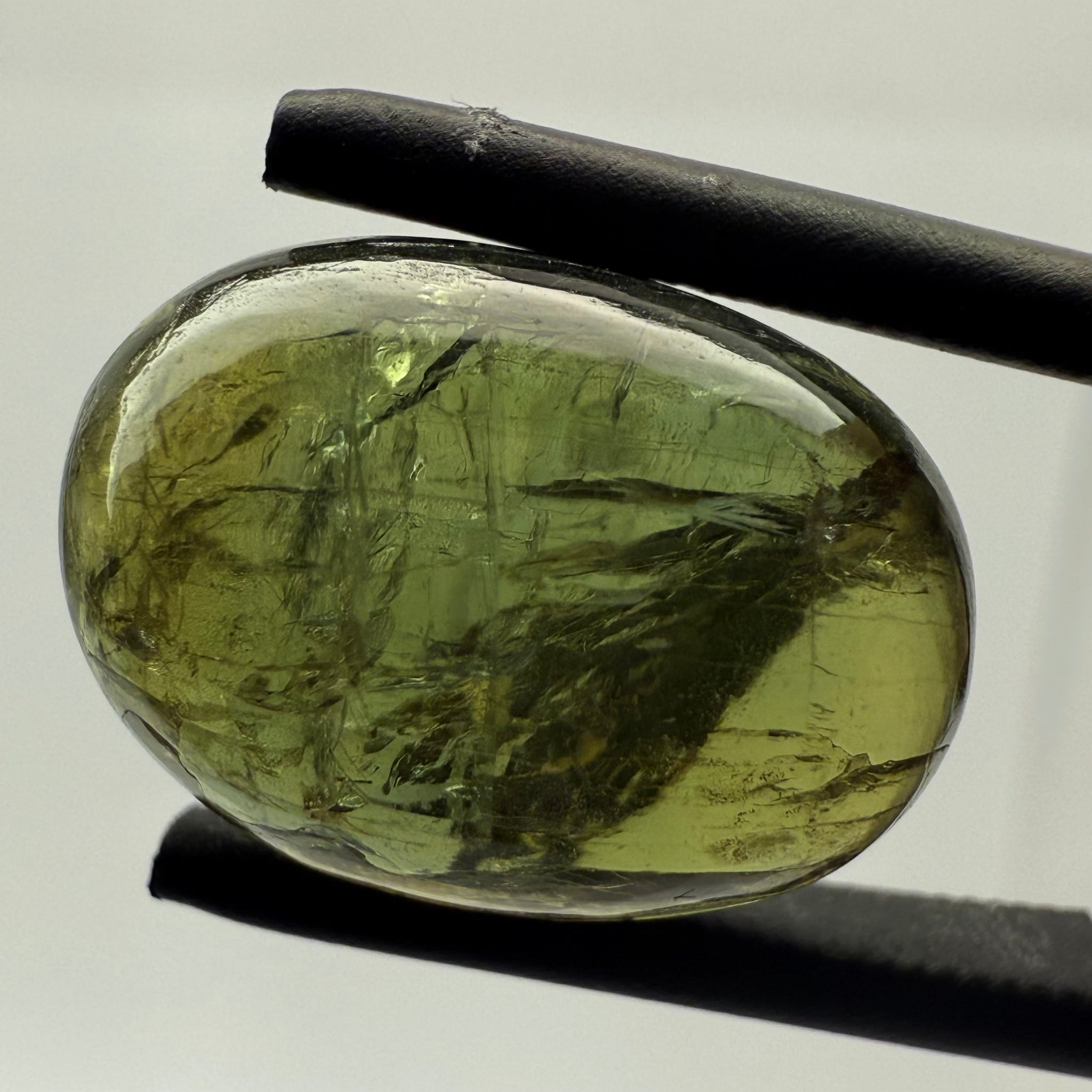 Sapphire Cabochon, 16.51ct, Umba Valley, Tanzania. Untreated Unheated.