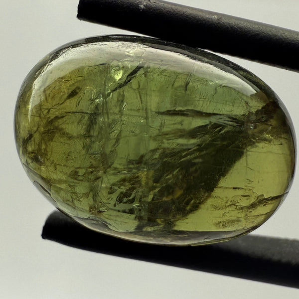 Sapphire Cabochon, 16.51ct, Umba Valley, Tanzania. Untreated Unheated.
