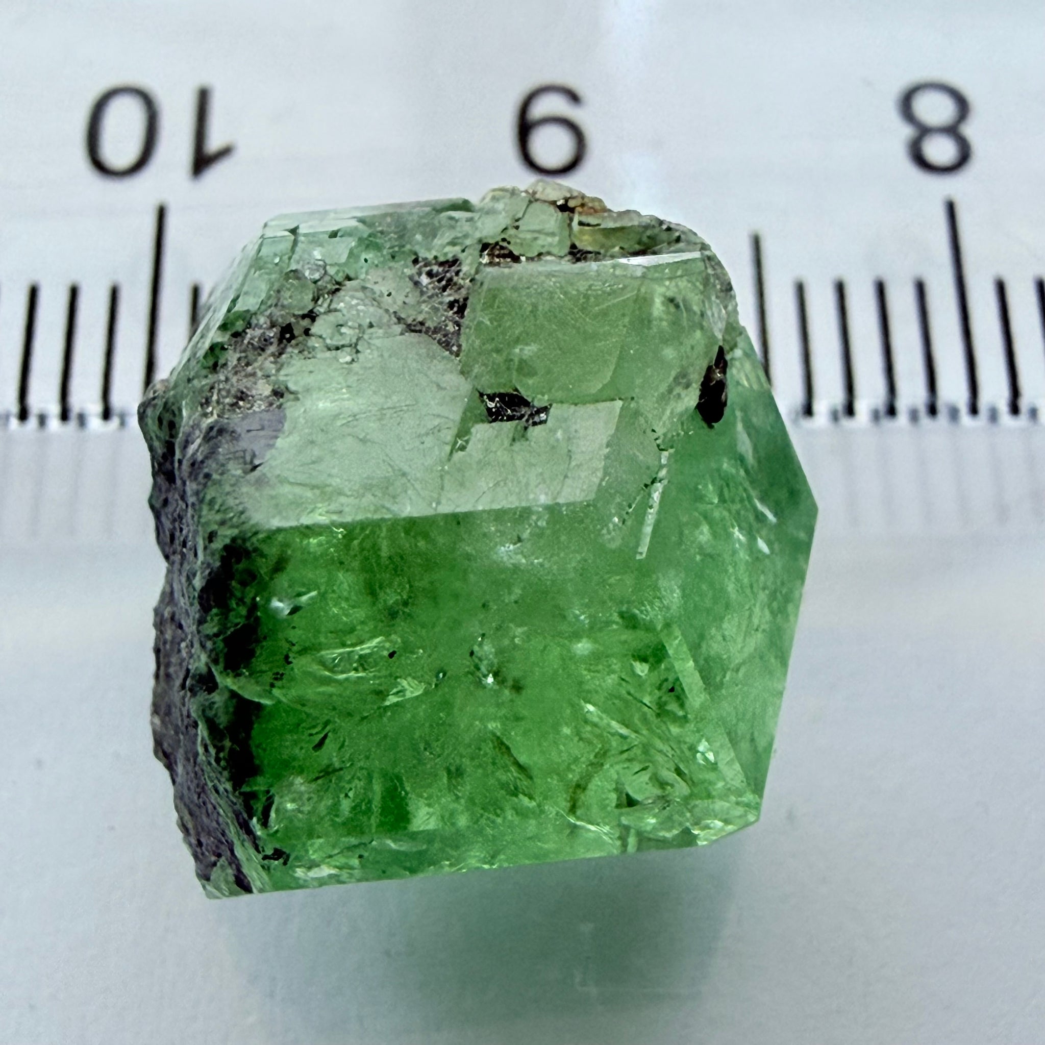 Merelani Mint Garnet Crystal, 20.87ct, Tanzania, Untreated Unheated