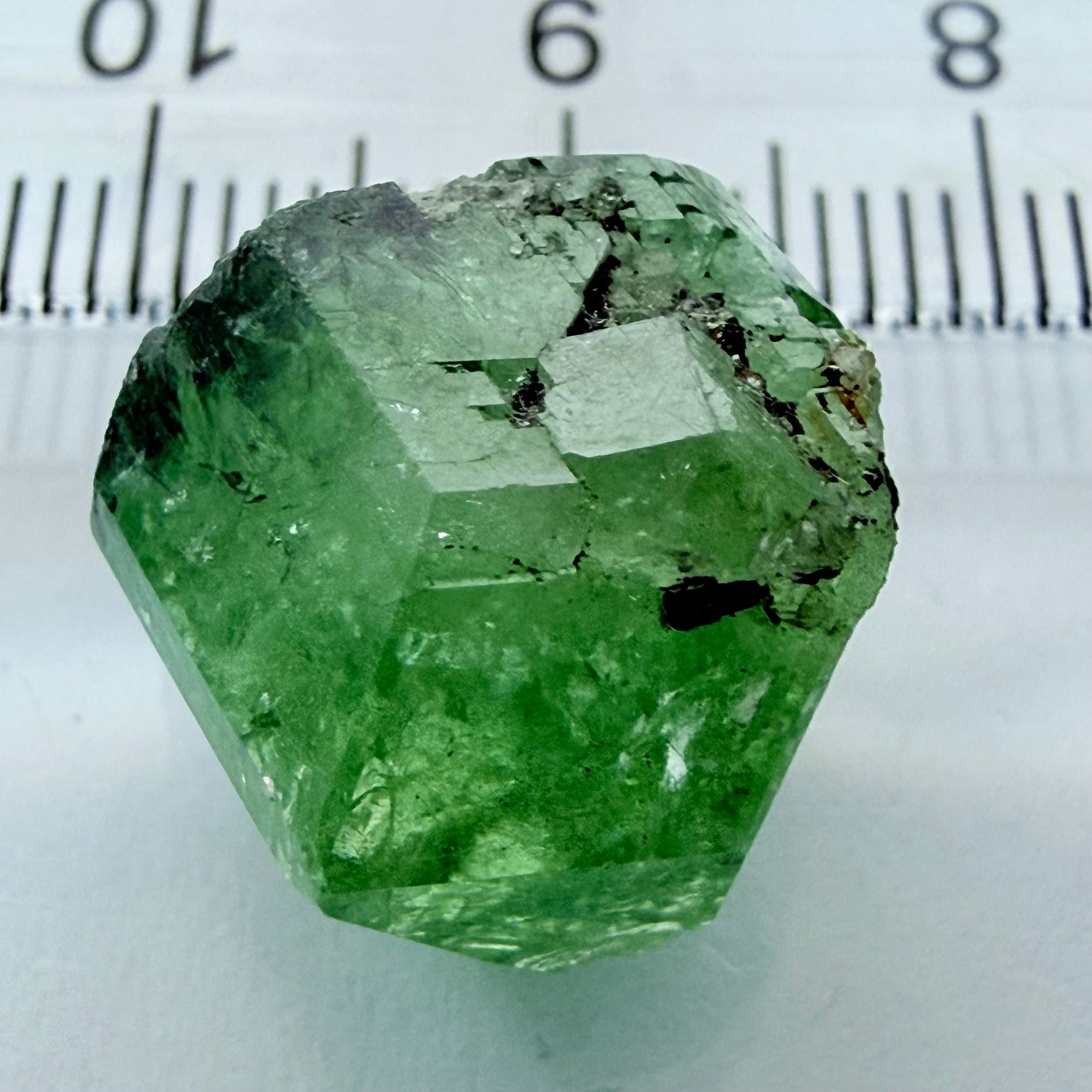 Merelani Mint Garnet Crystal, 20.87ct, Tanzania, Untreated Unheated