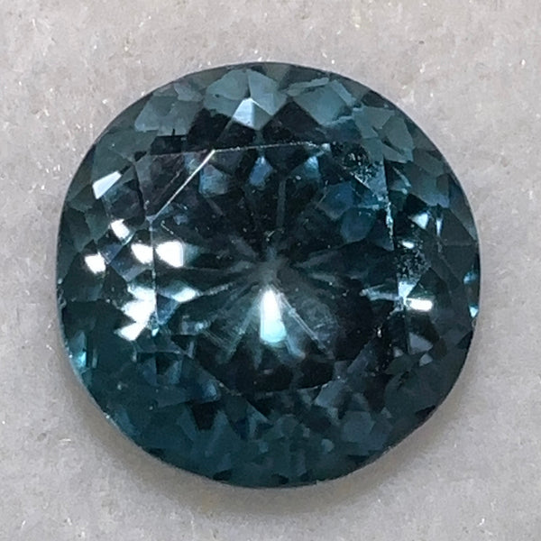 Blue Apatite, 2.35ct, Merelani, Tanzania, Untreated Unheated, Native Cut