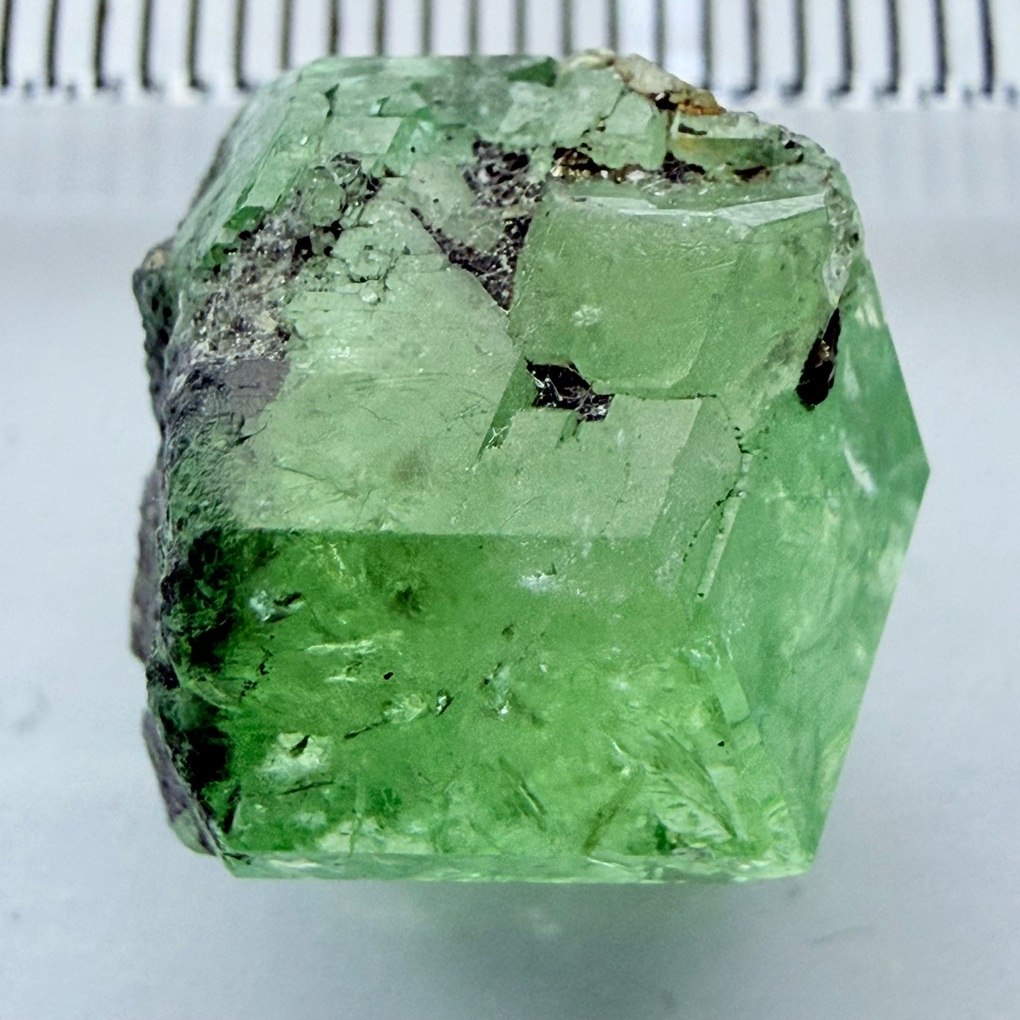 Merelani Mint Garnet Crystal, 20.87ct, Tanzania, Untreated Unheated