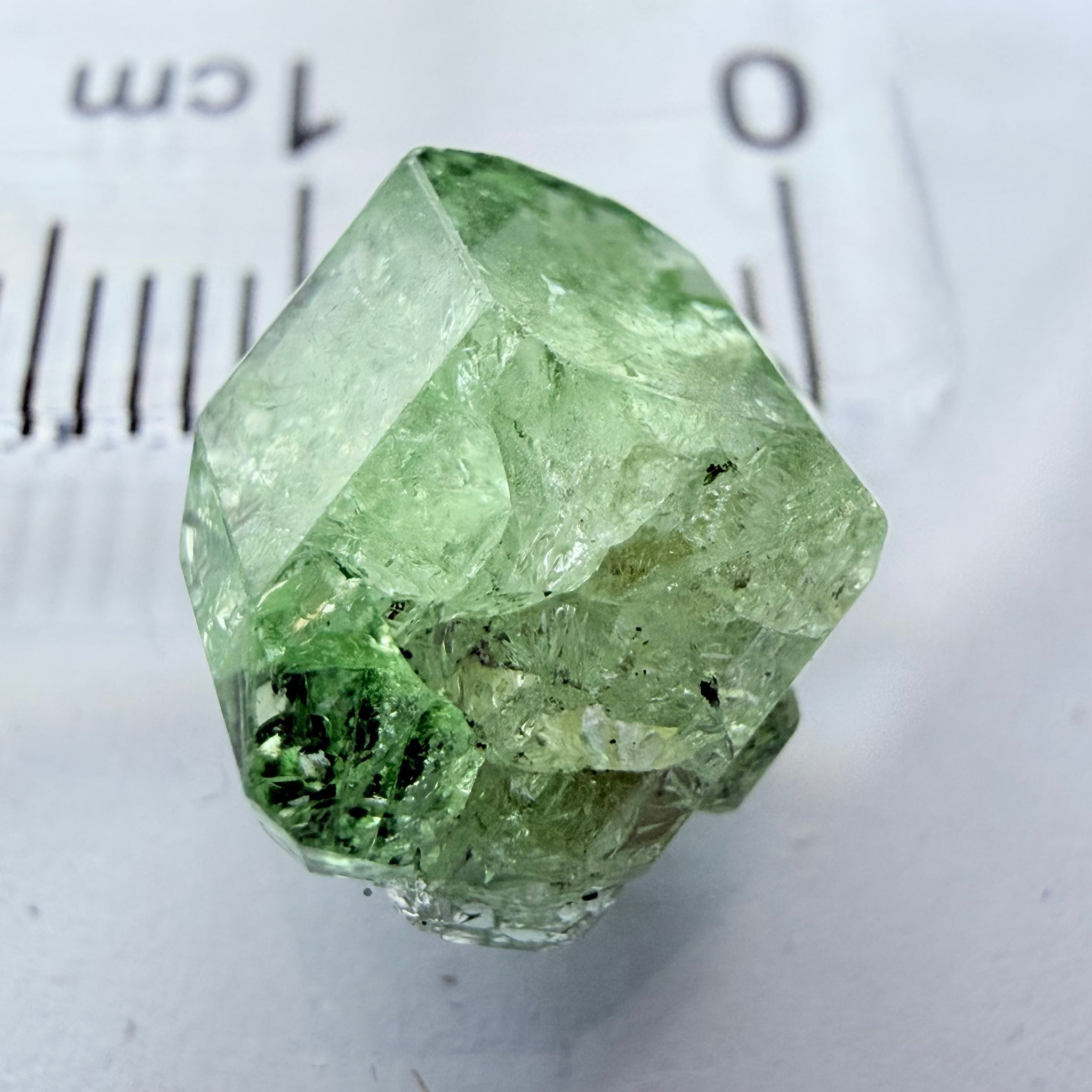 Merelani Mint Garnet Crystal, 8.86ct, Tanzania, Untreated Unheated