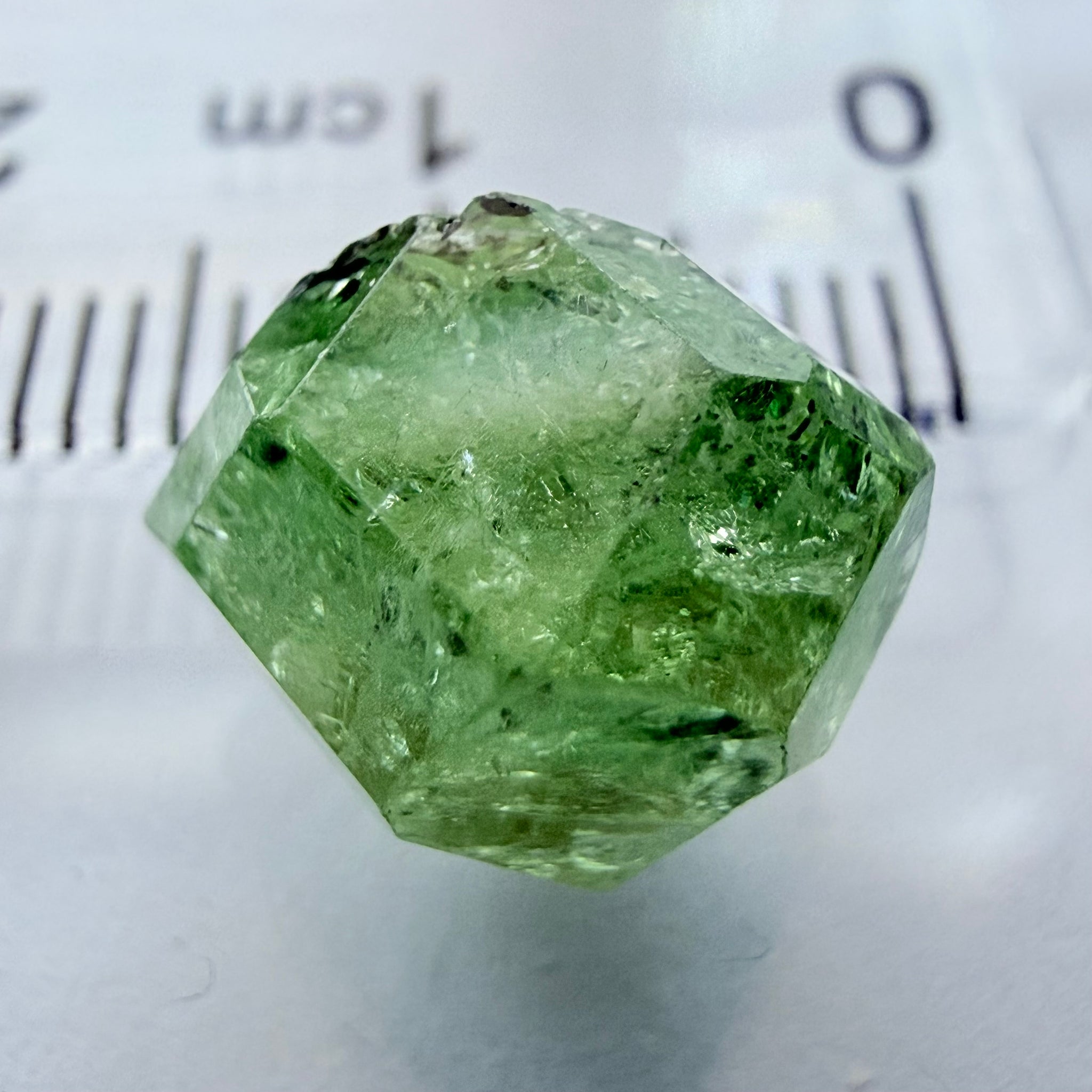 Merelani Mint Garnet Crystal, 8.86ct, Tanzania, Untreated Unheated