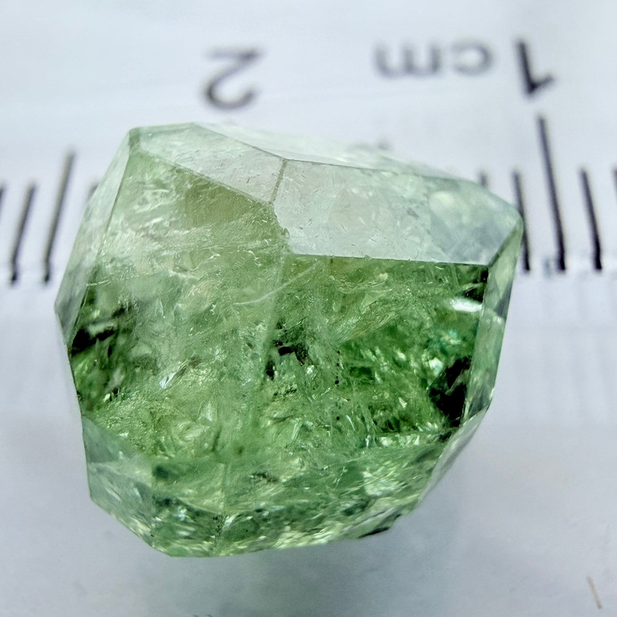 Merelani Mint Garnet Crystal, 8.86ct, Tanzania, Untreated Unheated