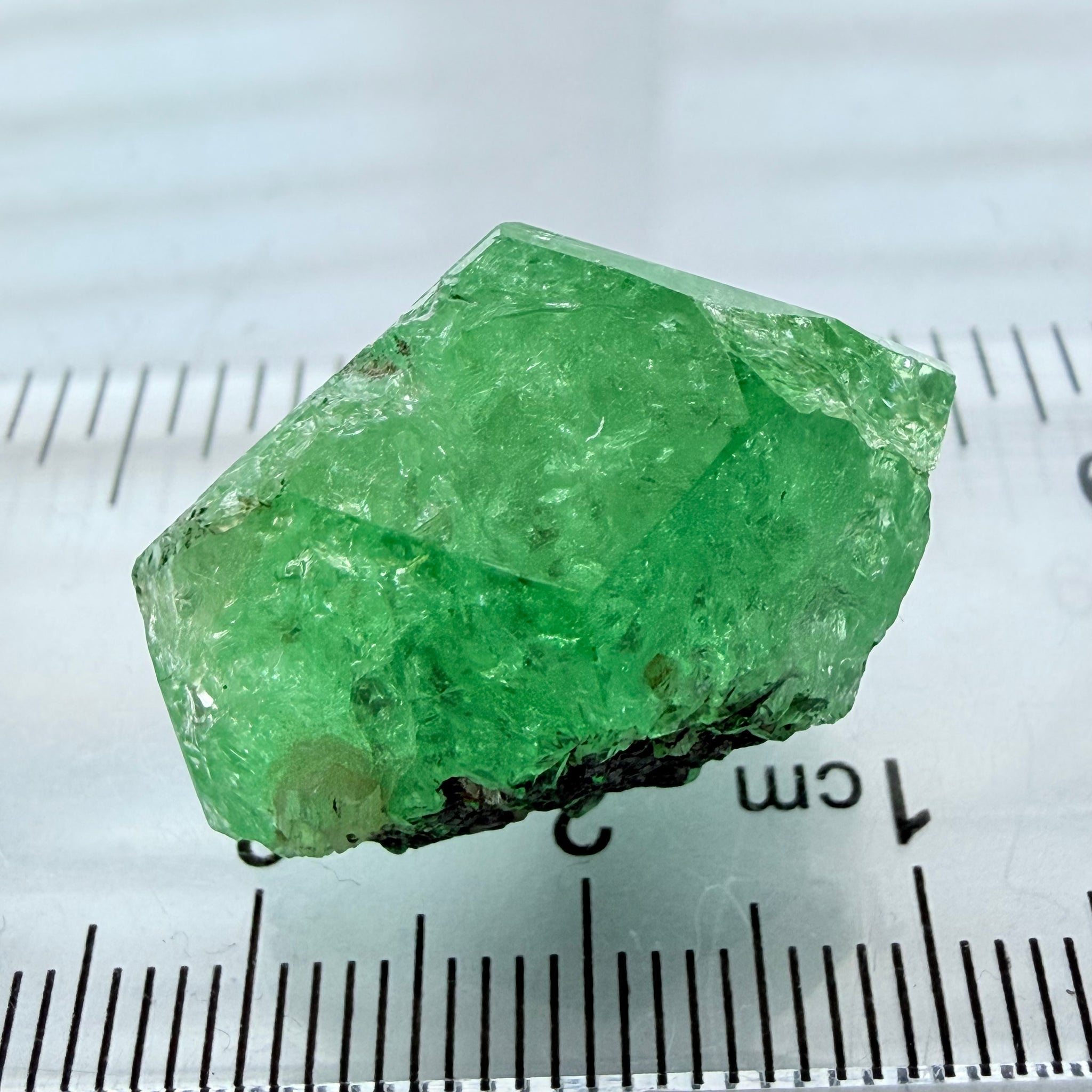 Merelani Mint Garnet Crystal, 53.94ct, Tanzania, Untreated Unheated