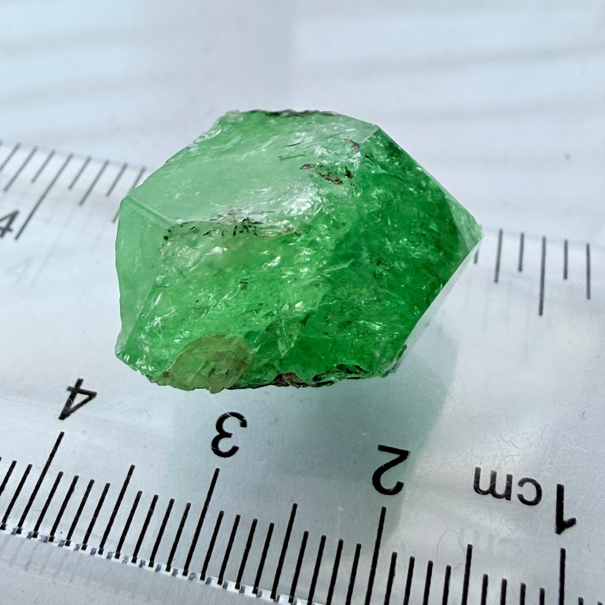 Merelani Mint Garnet Crystal, 53.94ct, Tanzania, Untreated Unheated