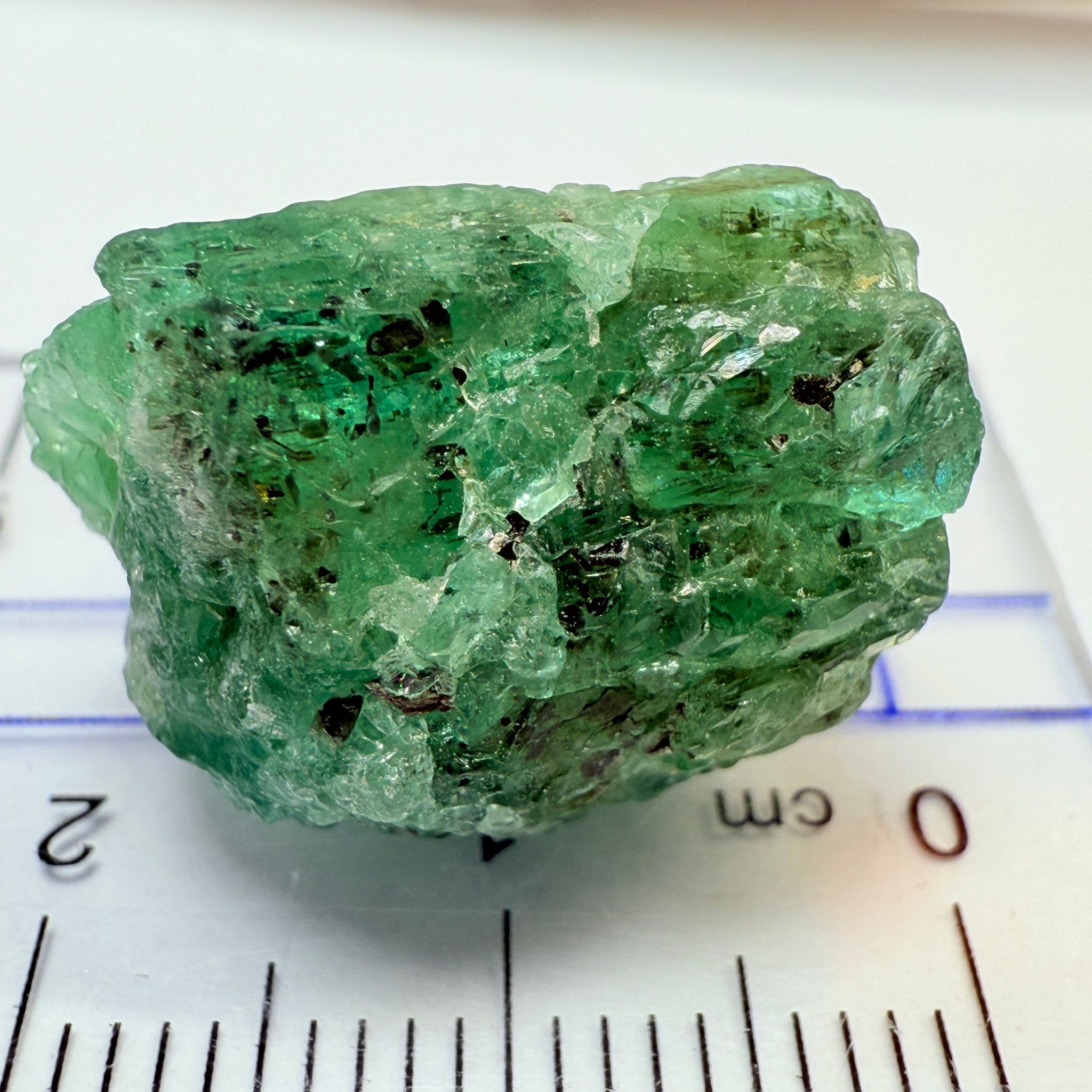 Emerald Crystal, 22.15ct, Manyara, Tanzania, Untreated Untreated