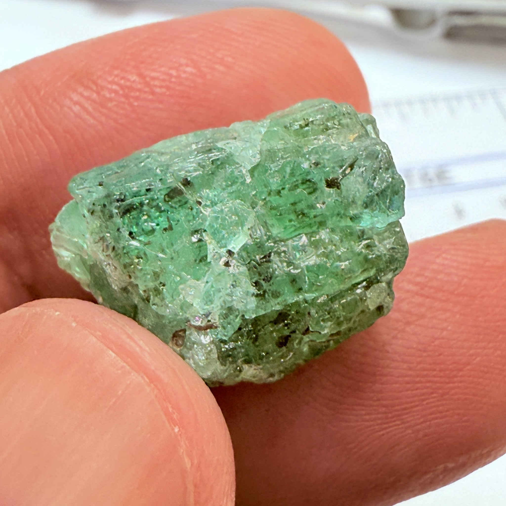 Emerald Crystal, 22.15ct, Manyara, Tanzania, Untreated Untreated