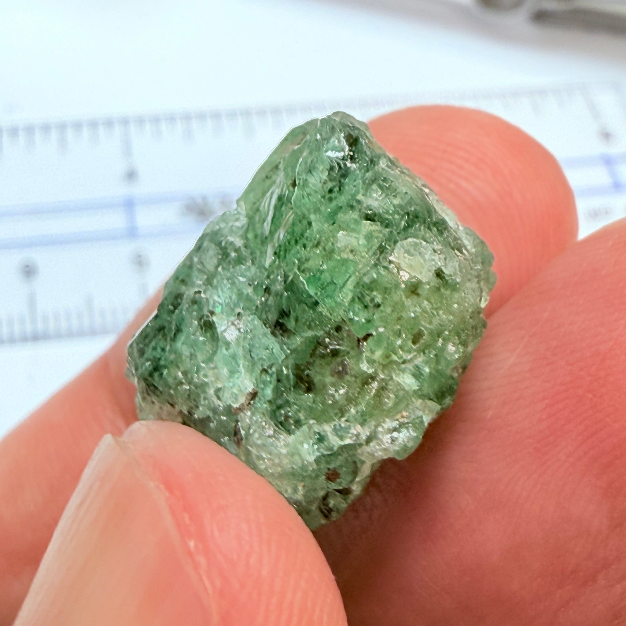 Emerald Crystal, 22.15ct, Manyara, Tanzania, Untreated Untreated
