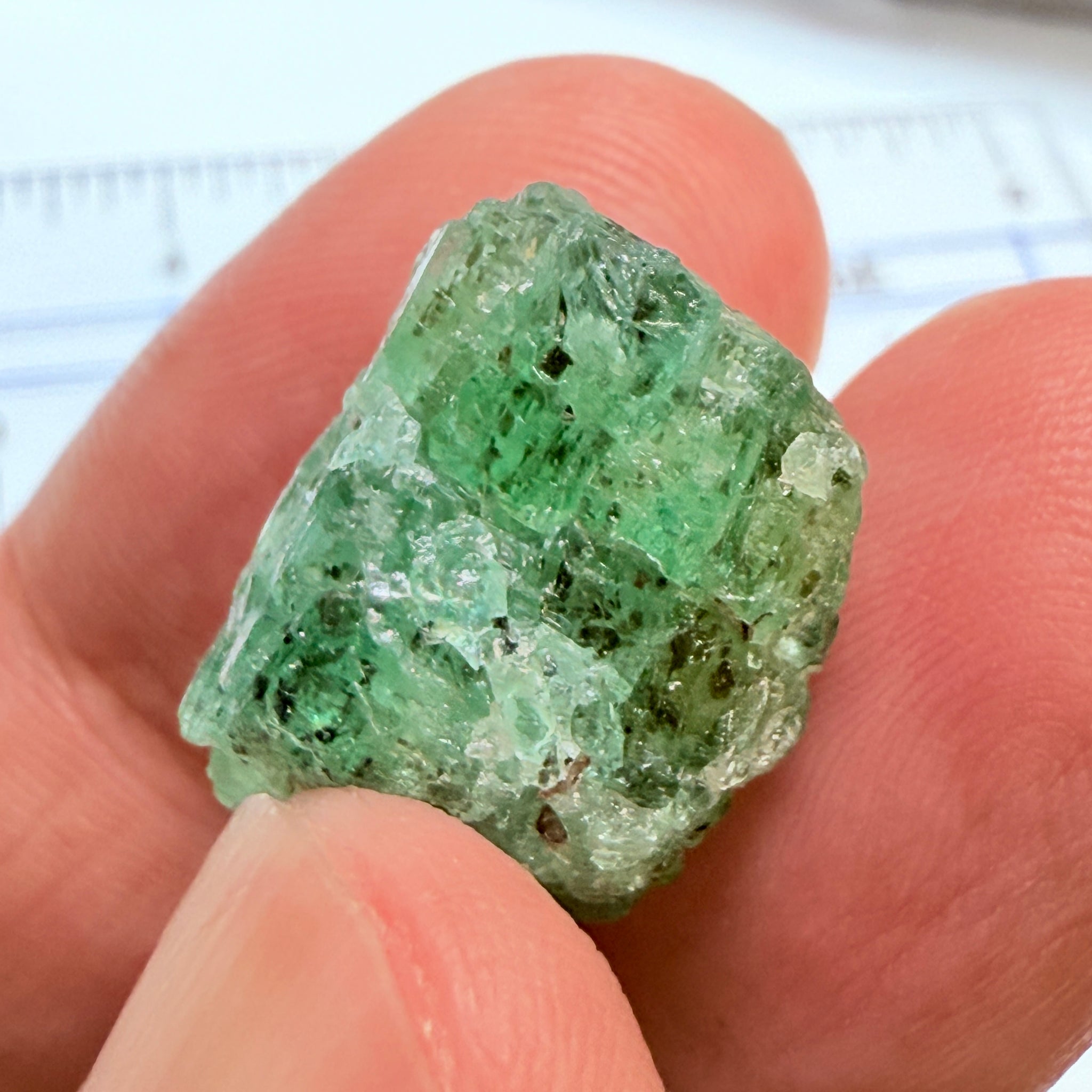 Emerald Crystal, 22.15ct, Manyara, Tanzania, Untreated Untreated