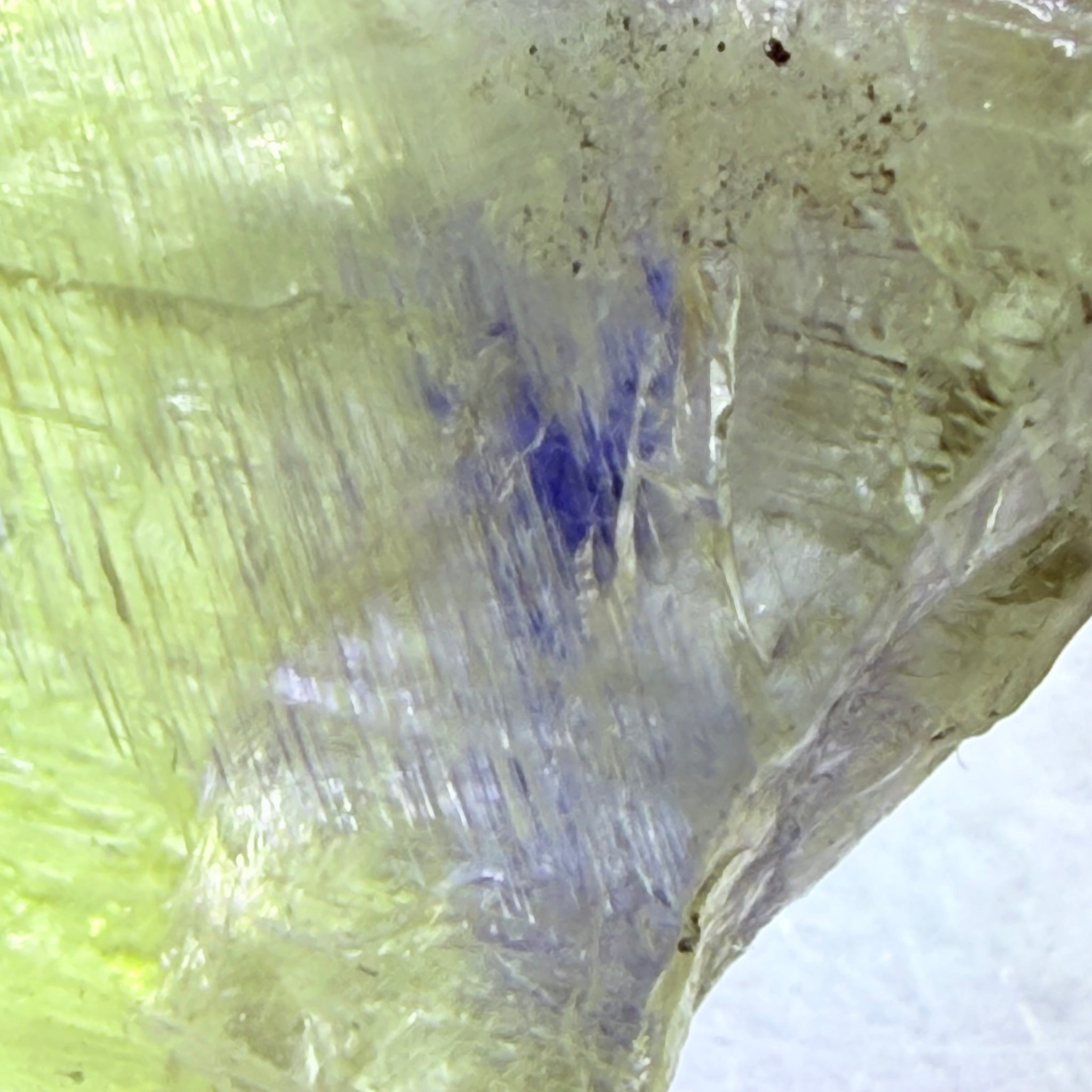 Tanzanite Crystal, 16.73ct, Merelani, Tanzania, Untreated Unheated