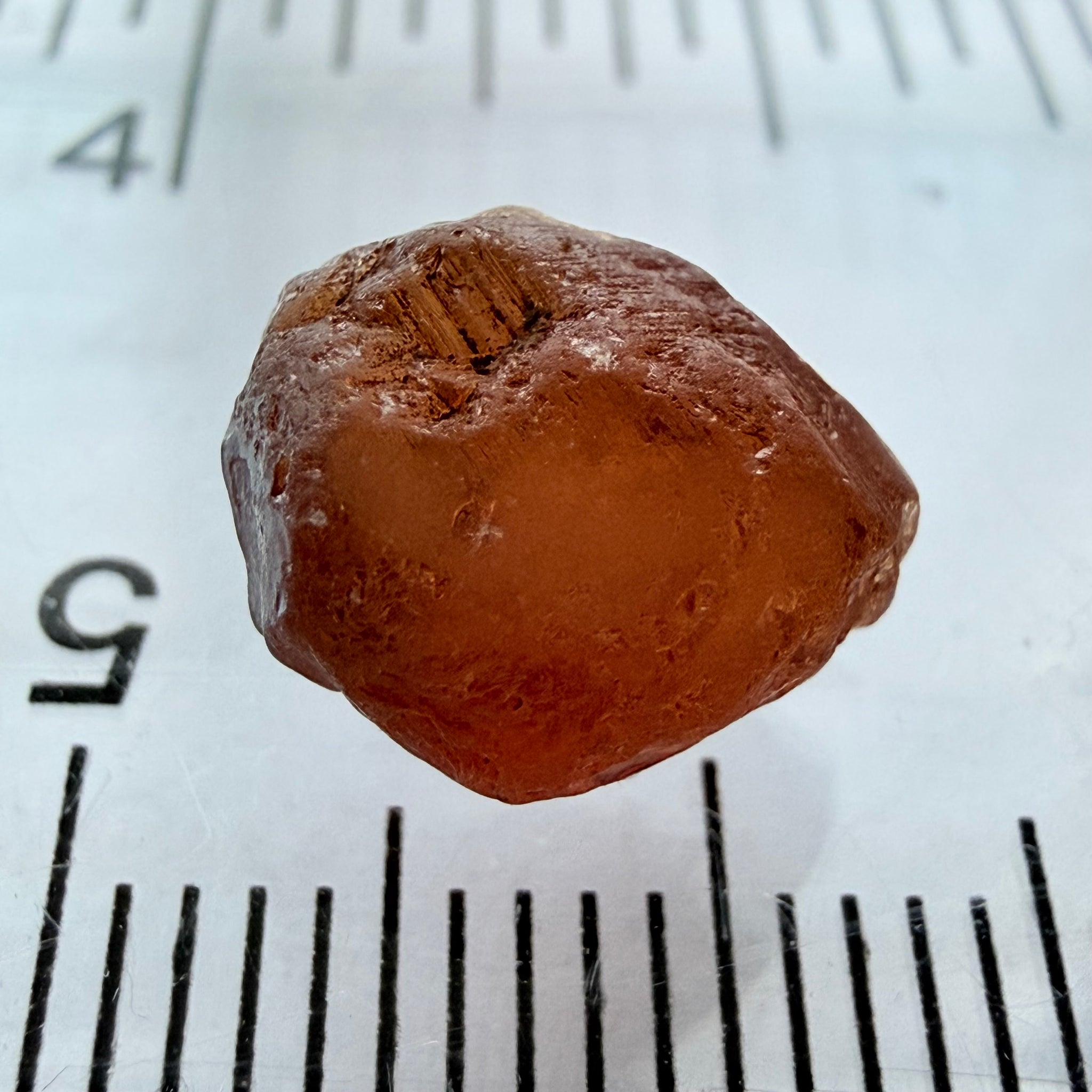 Malaya Garnet, 5.73ct, Tanzania, Untreated Unheated, vvs