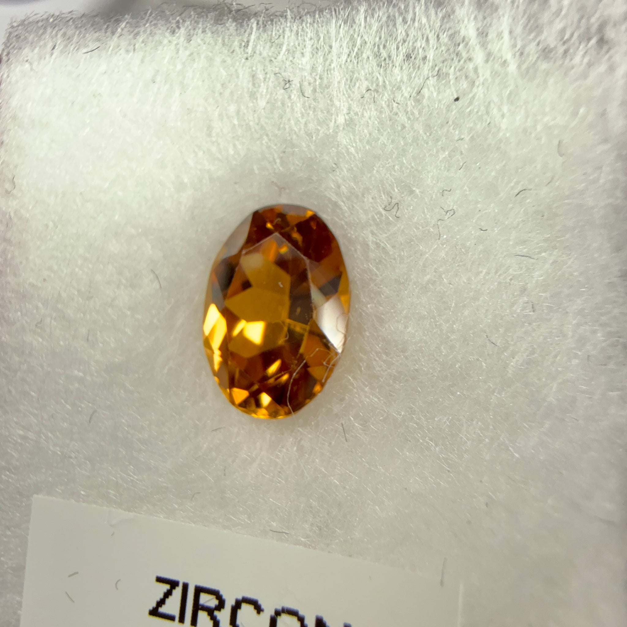 Zircon, 2.62ct, Tanzania, Unheated Untreated